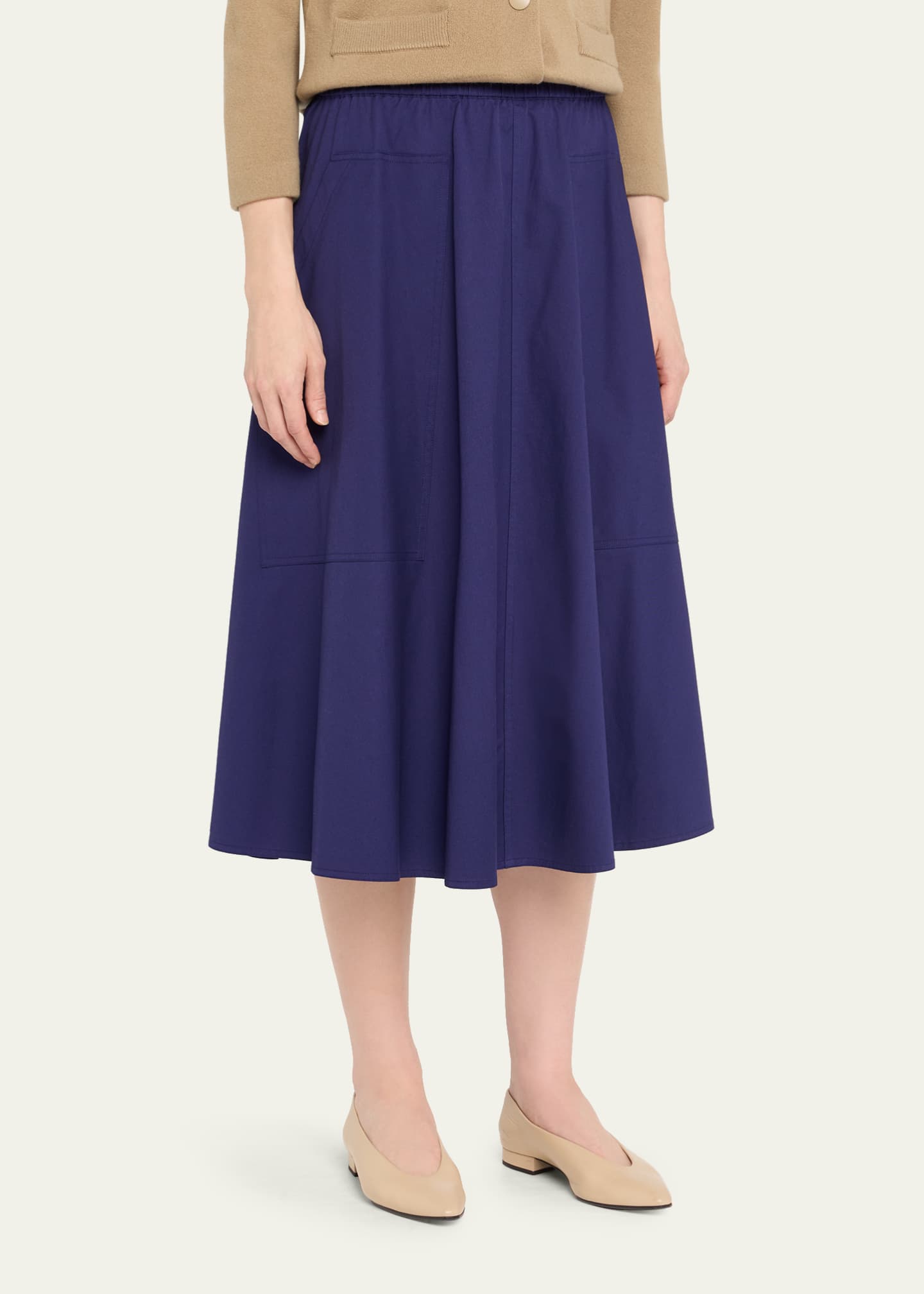 Vince Pull-On Full Skirt Image 4 of 5