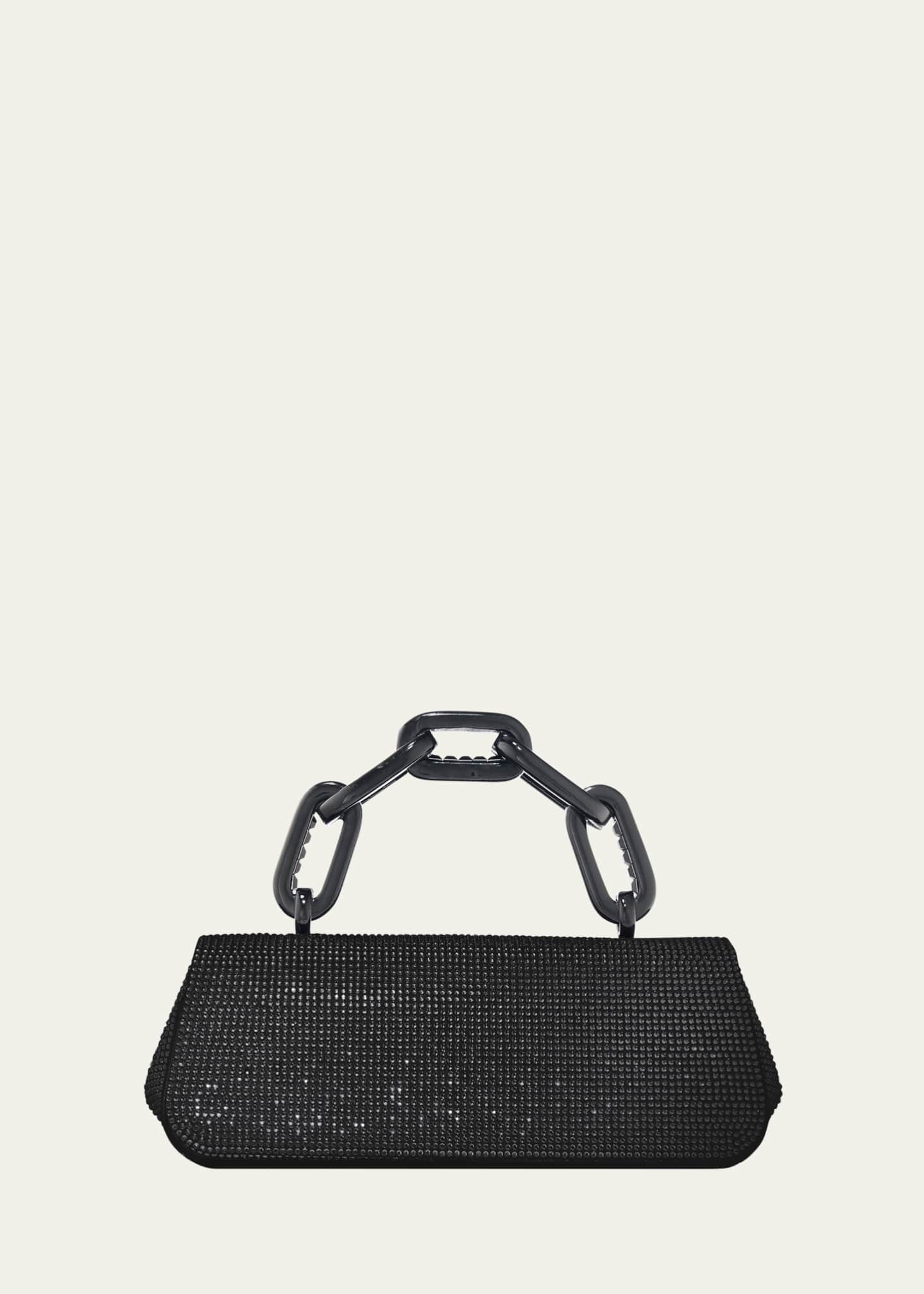 Judith Leiber Couture Links Crystal Top-Handle Bag