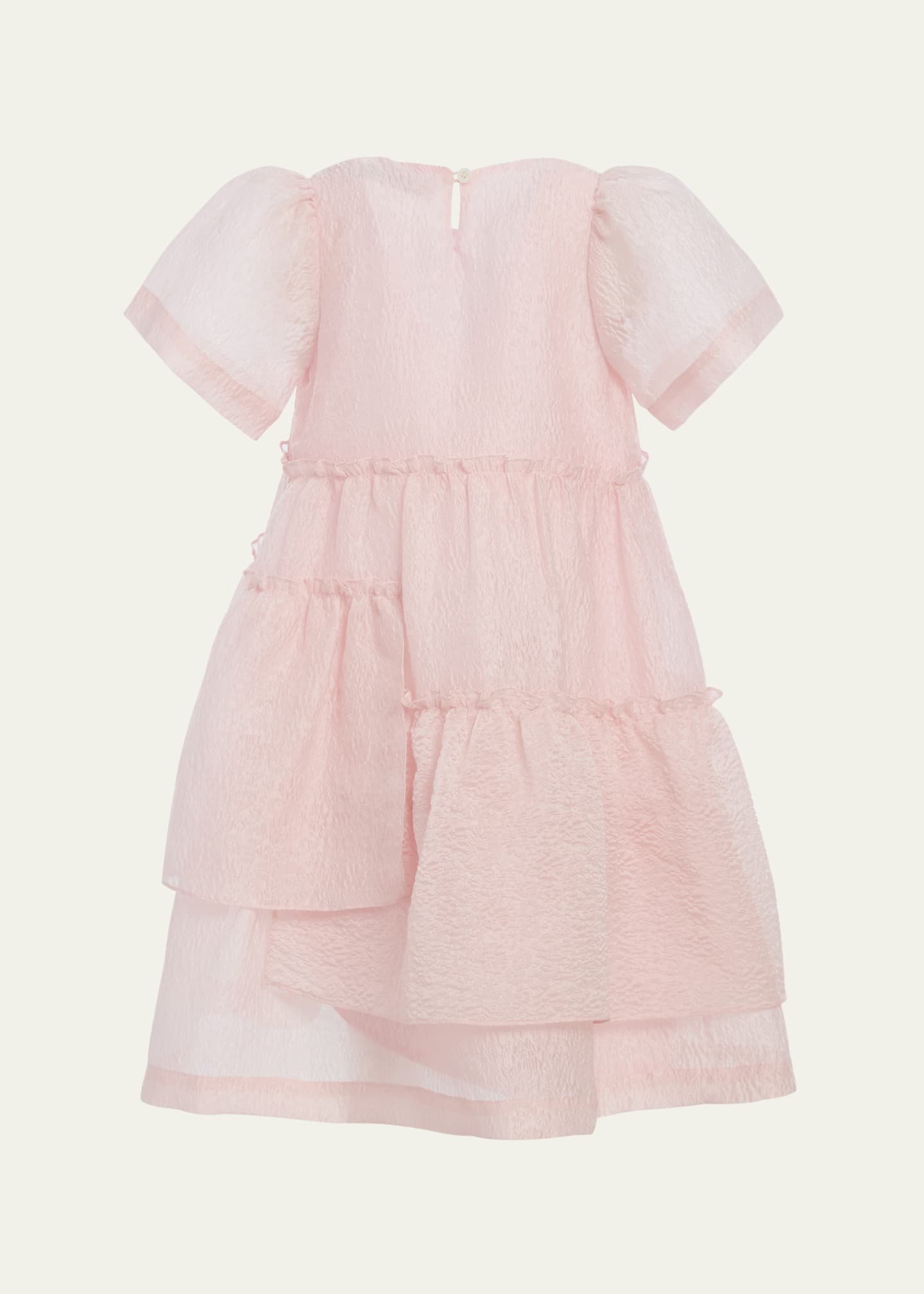 Sea Girl's Florence Short-Sleeve Tiered Dress, Size 2-14 Image 2 of 2
