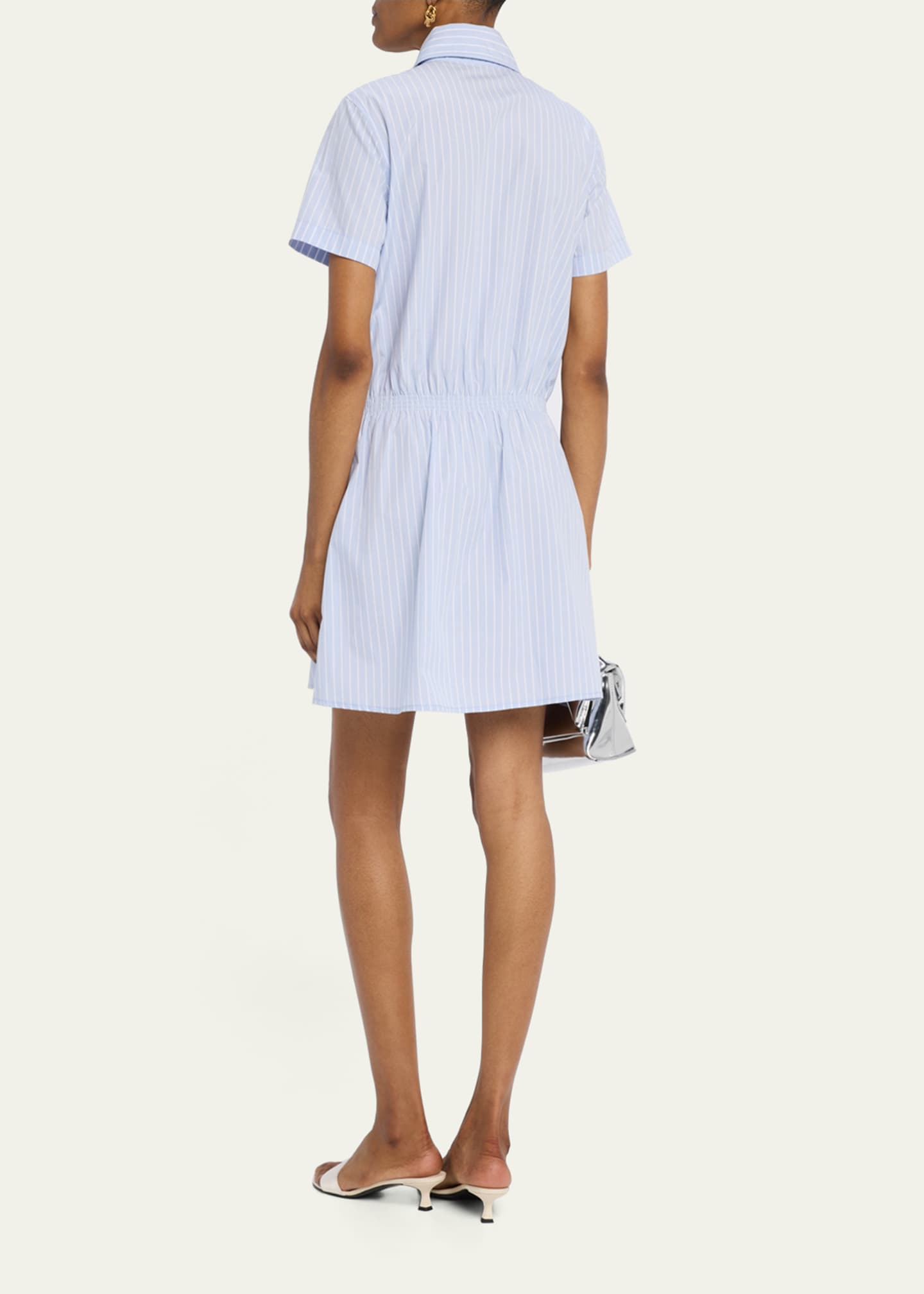 FRAME The Striped Safari Shirtdress Image 3 of 5