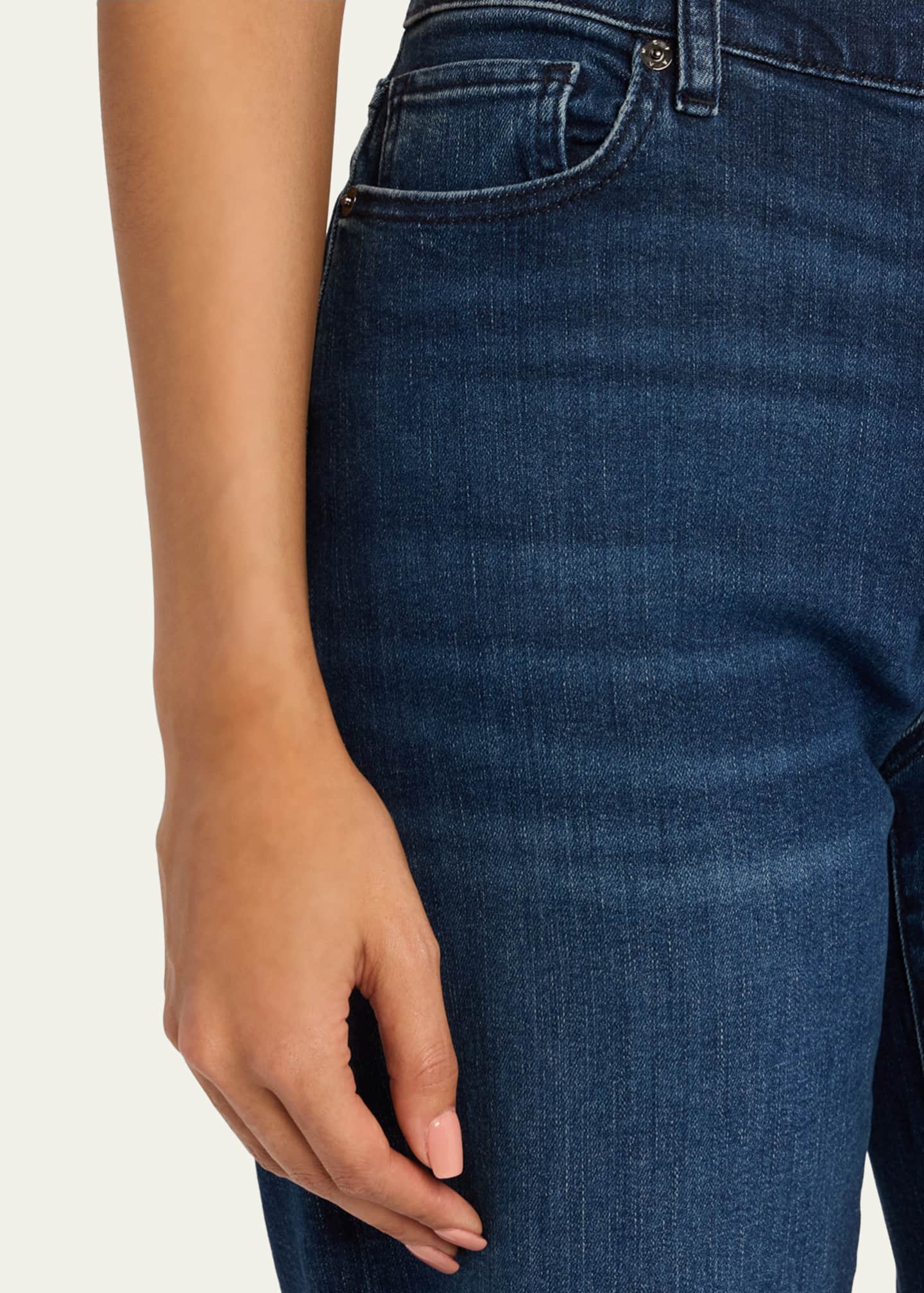 Le Slim Palazzo Long Jeans