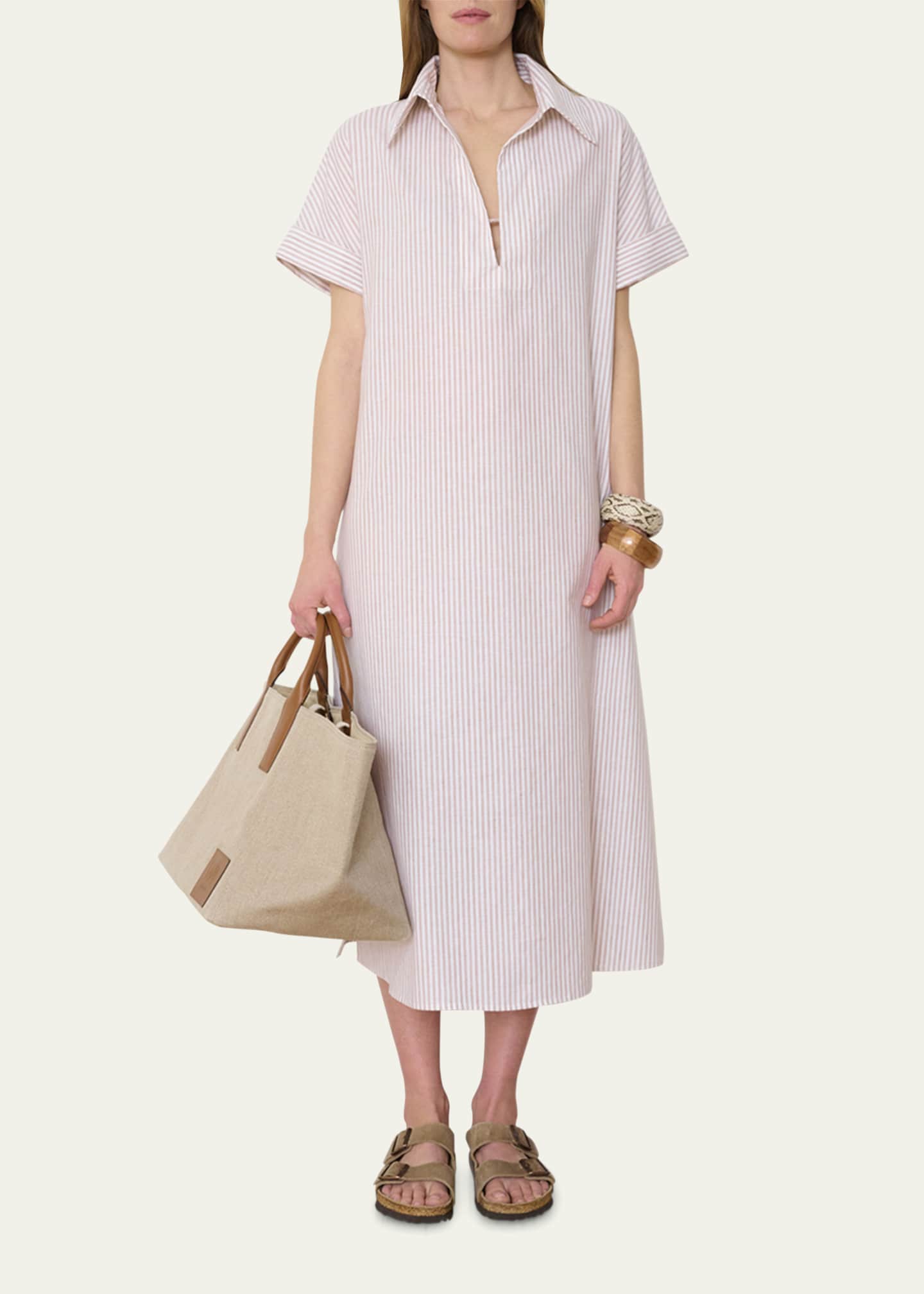WE-AR4 The Riviera Canvas Tote Bag Image 3 of 3