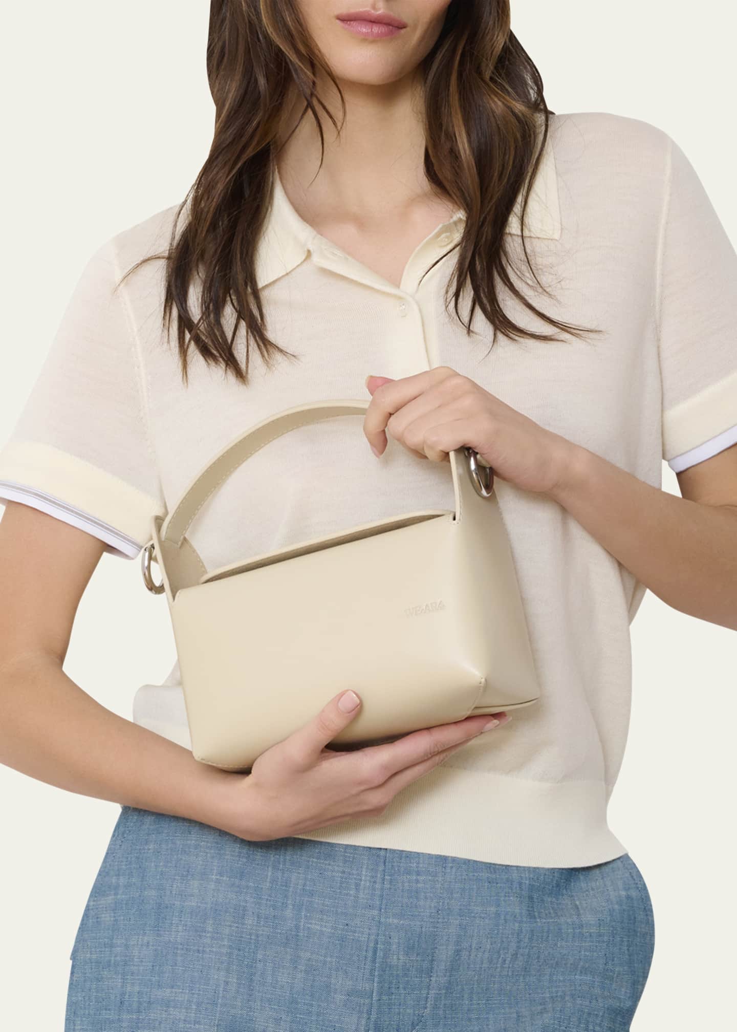 WE-AR4 The Pastry Box 20 Leather Top-Handle Bag Image 2 of 3
