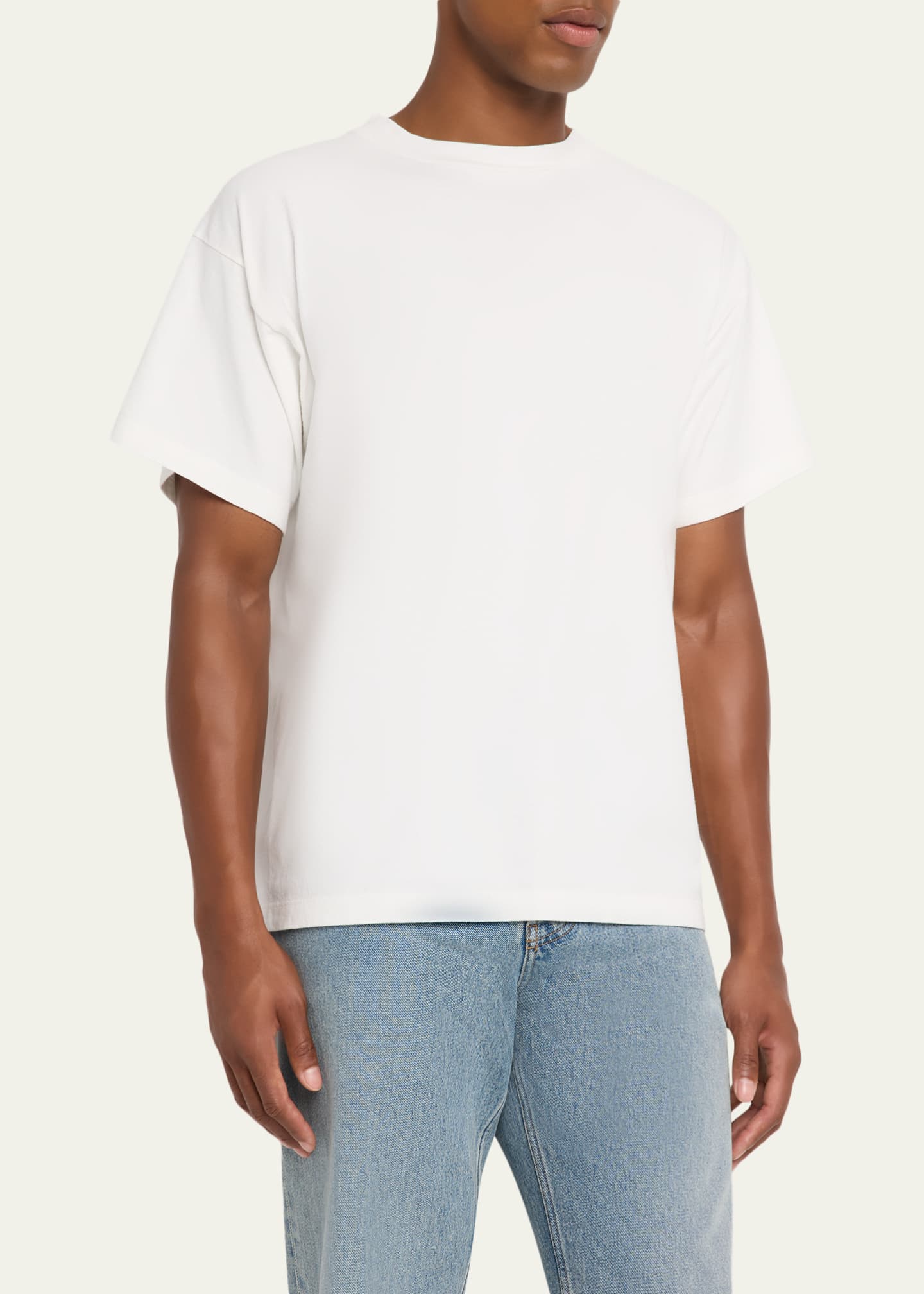 THE ROW Men's Sato Jersey Short-Sleeve T-Shirt Image 4 of 5