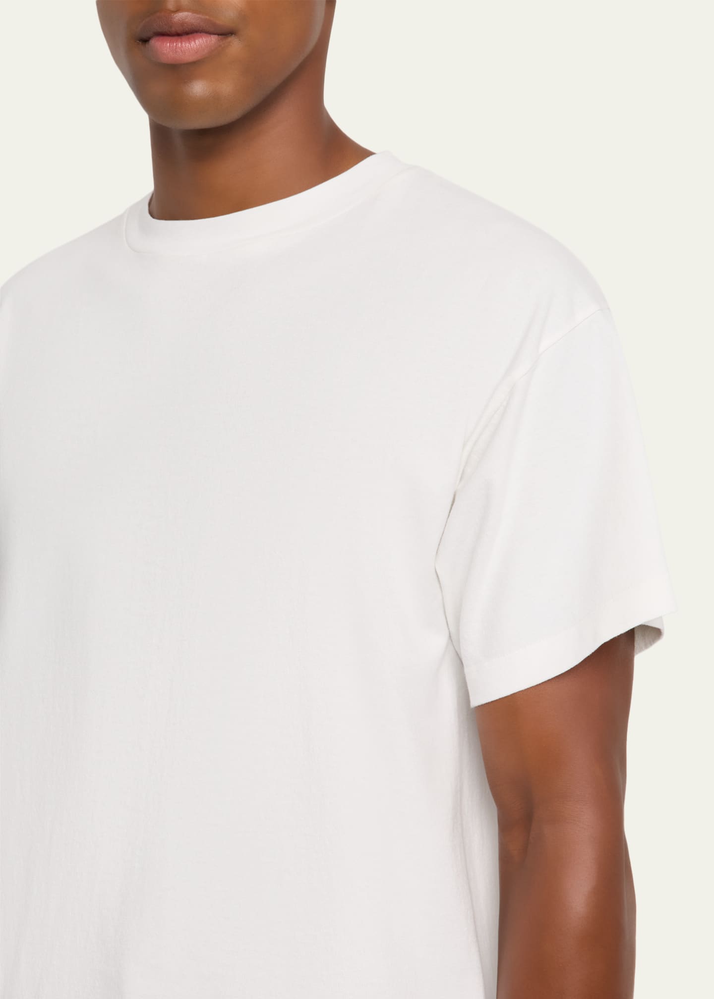 THE ROW Men's Sato Jersey Short-Sleeve T-Shirt Image 5 of 5