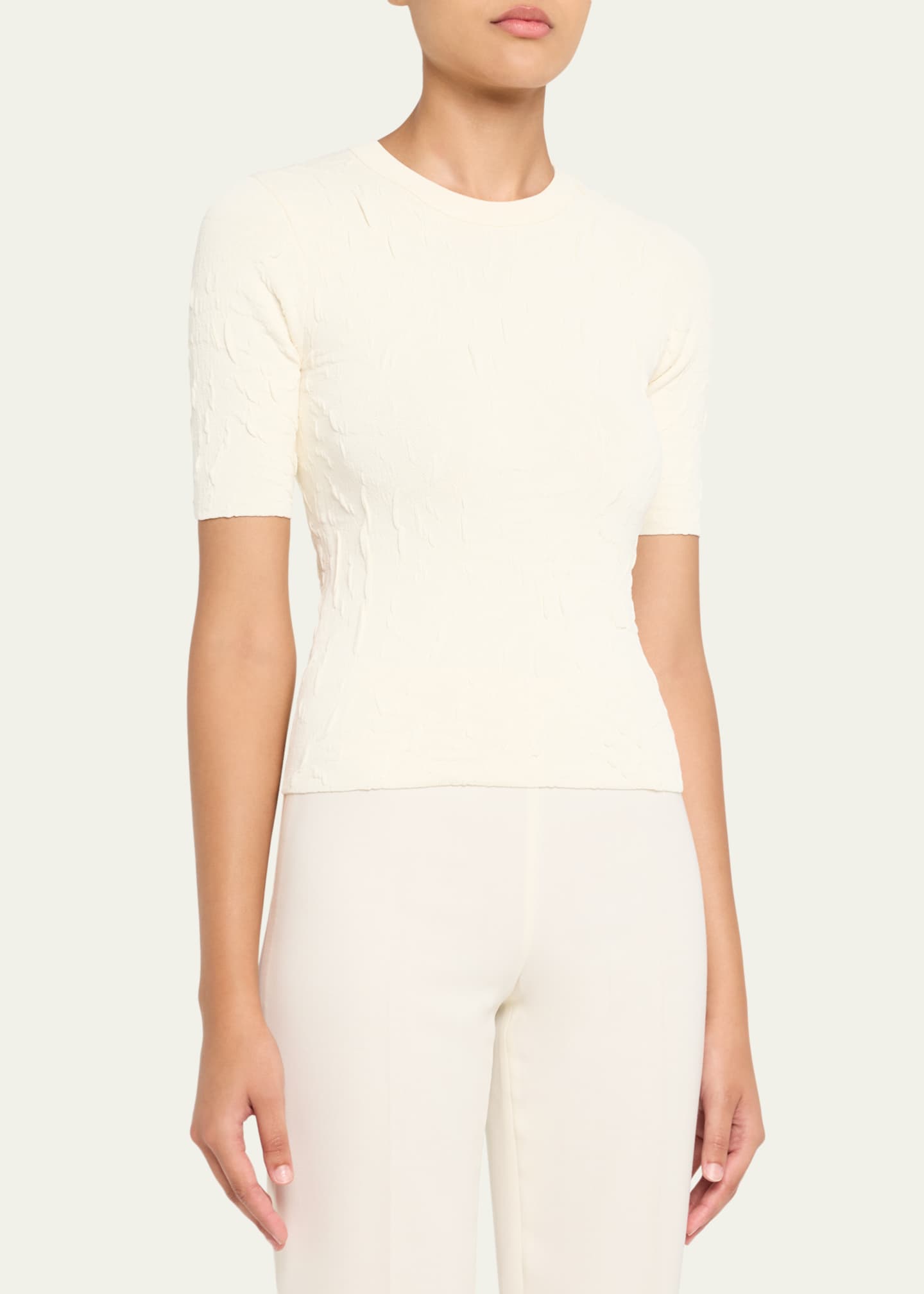 Altuzarra Greene Knit Textured Top Image 4 of 5