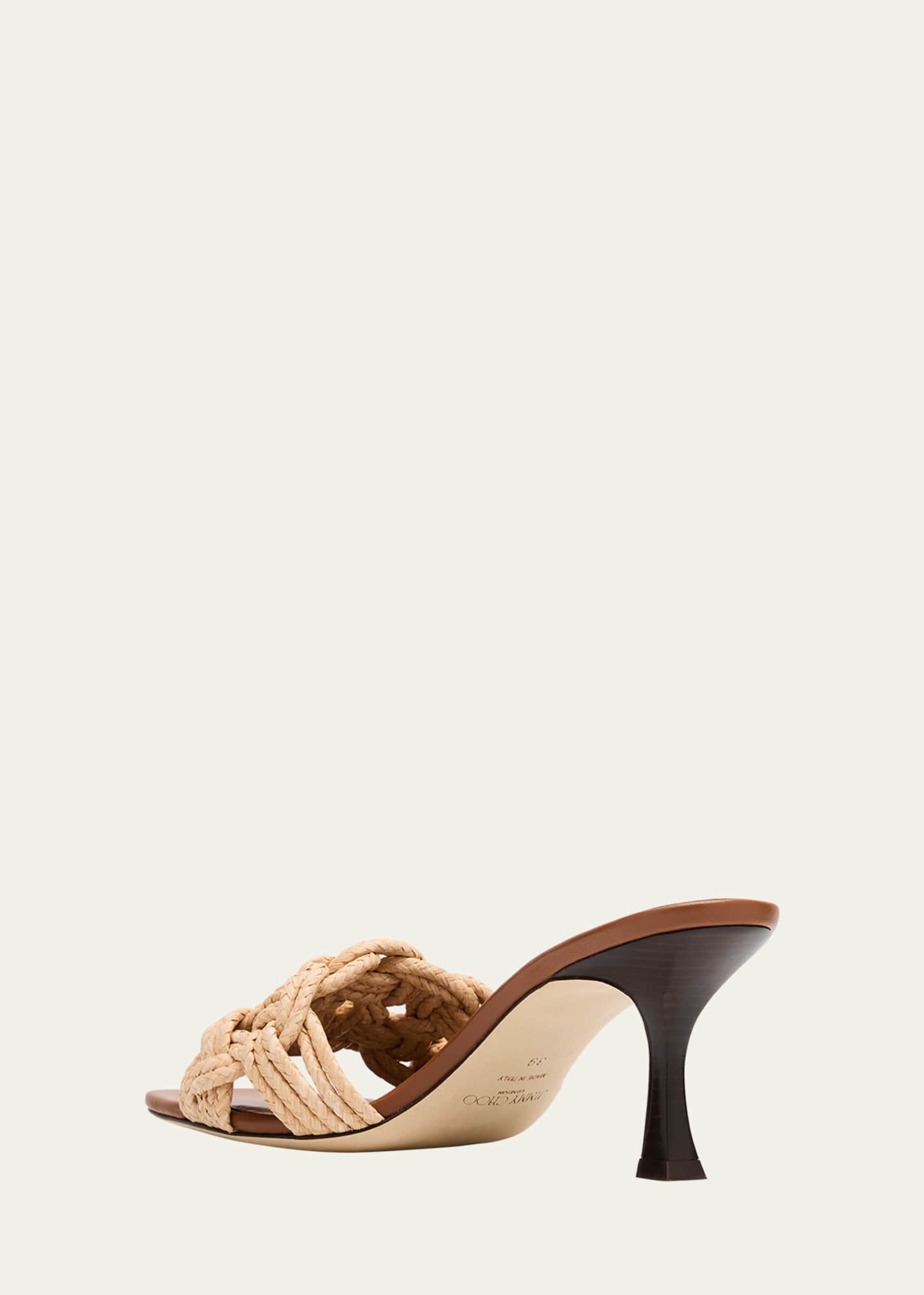 Jimmy Choo Chara 70 Crochet Sandals Image 4 of 6