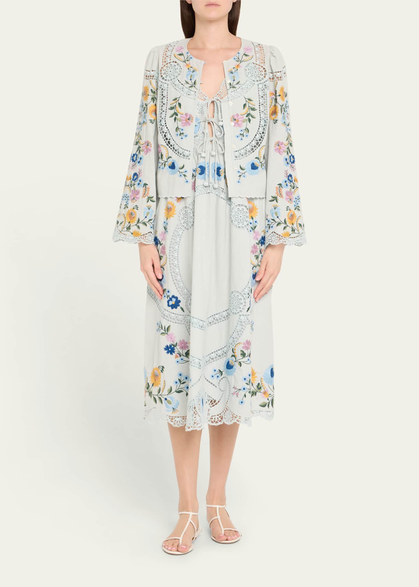 Sea Celia Floral Embroidered Blouse Image 2 of 5