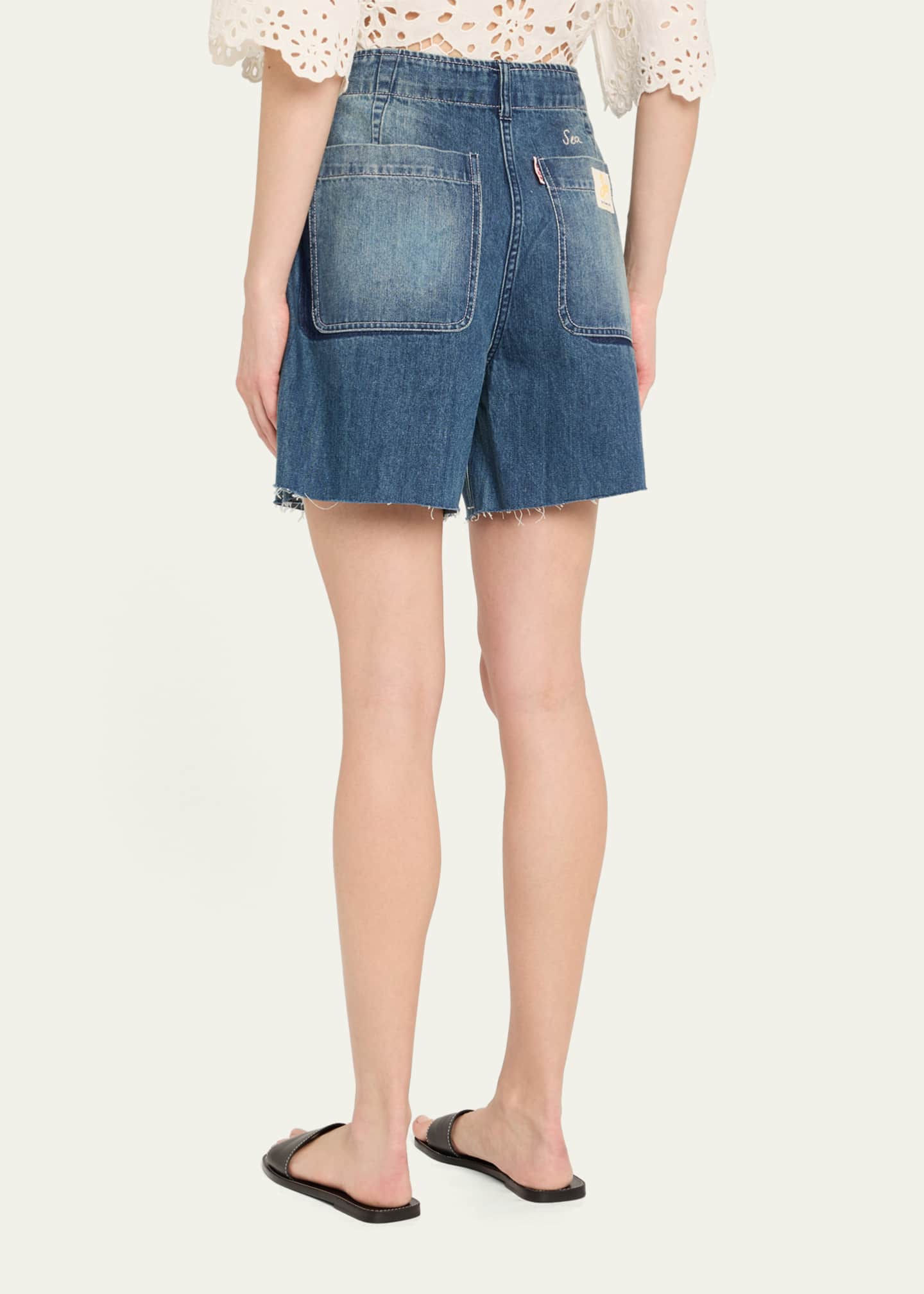 Sea Spencer Denim Shorts Image 3 of 5