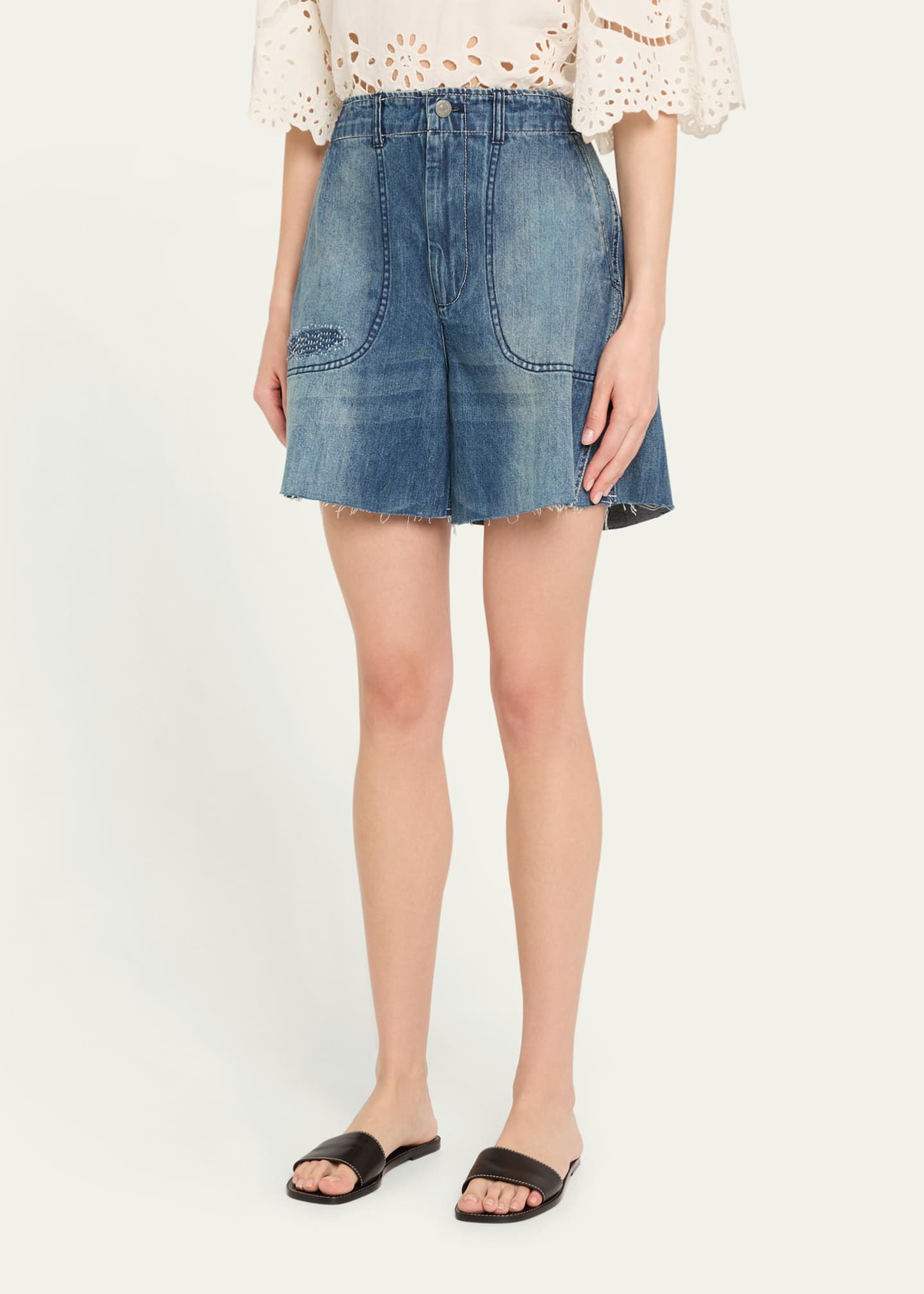 Sea Spencer Denim Shorts Image 4 of 5