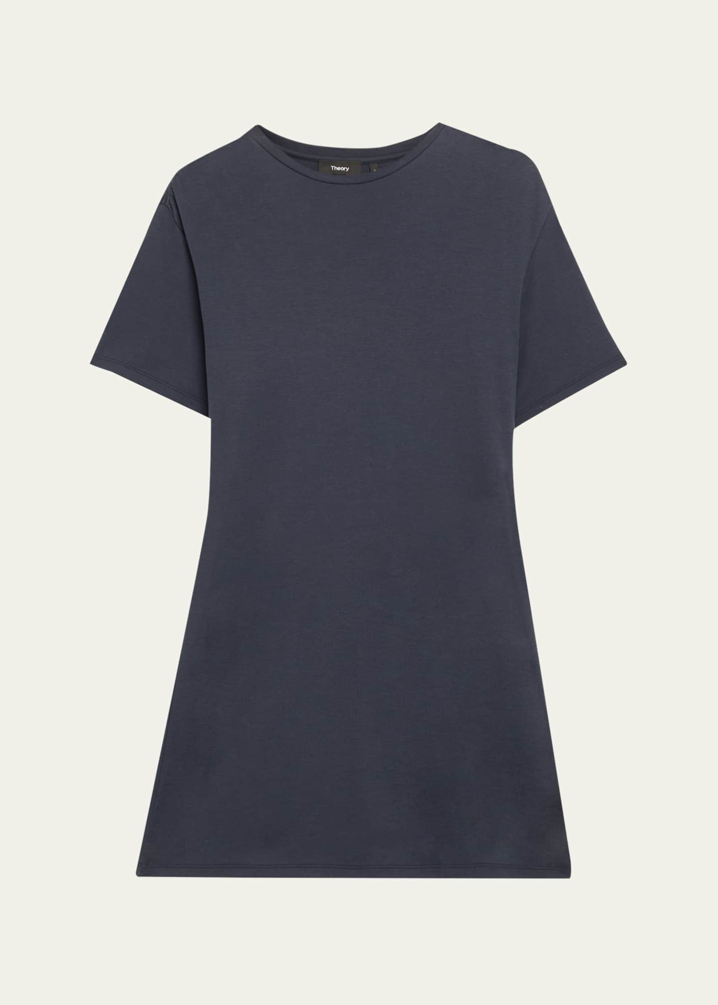 Theory Gathered Shoulder T-Shirt Dress Image 1 of 5