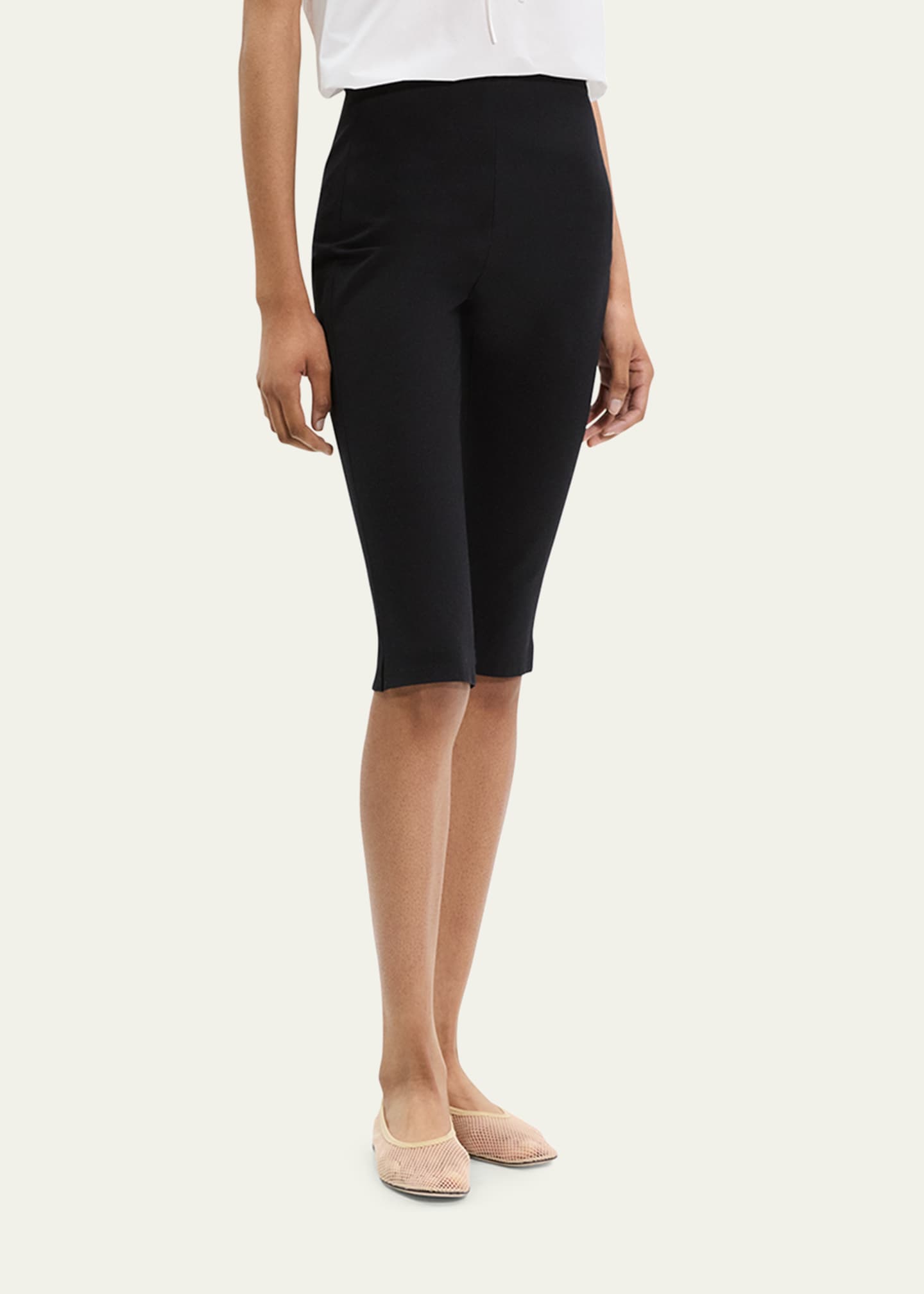 Theory Slim Capri Pants Image 4 of 5