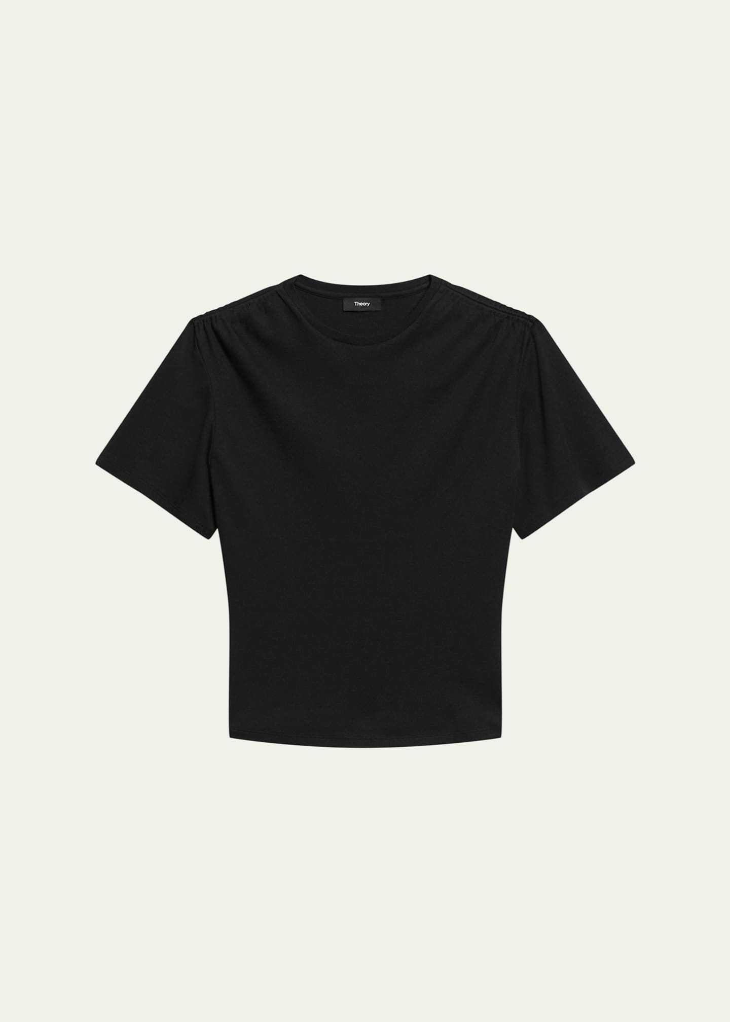 Gathered Shoulder Top