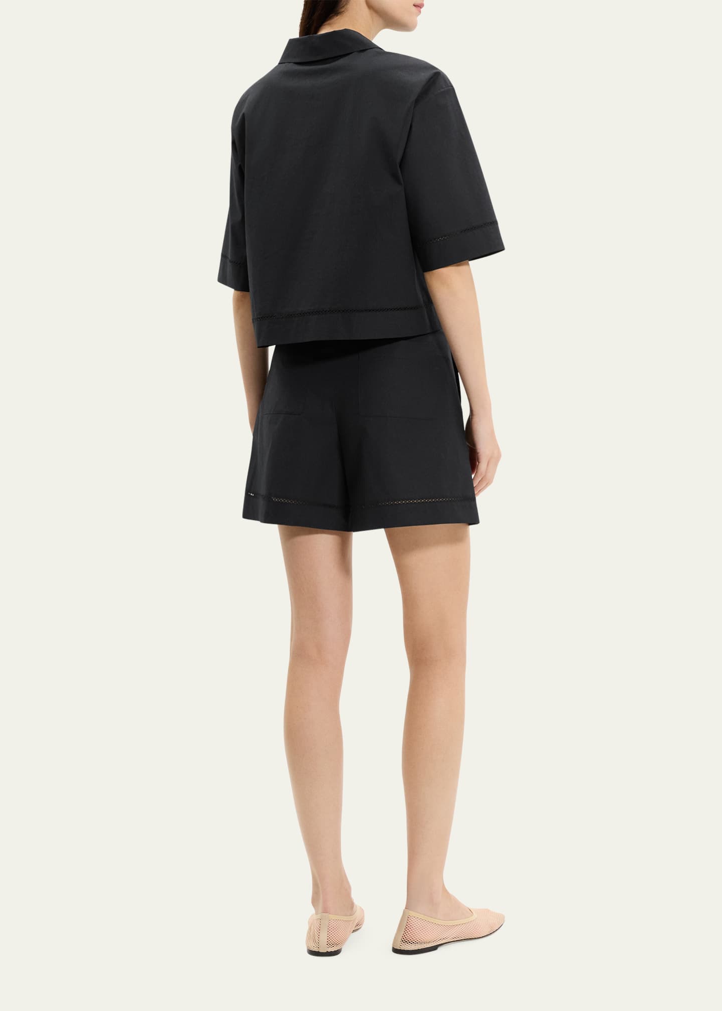 Theory Mid-Length Shorts Image 3 of 5