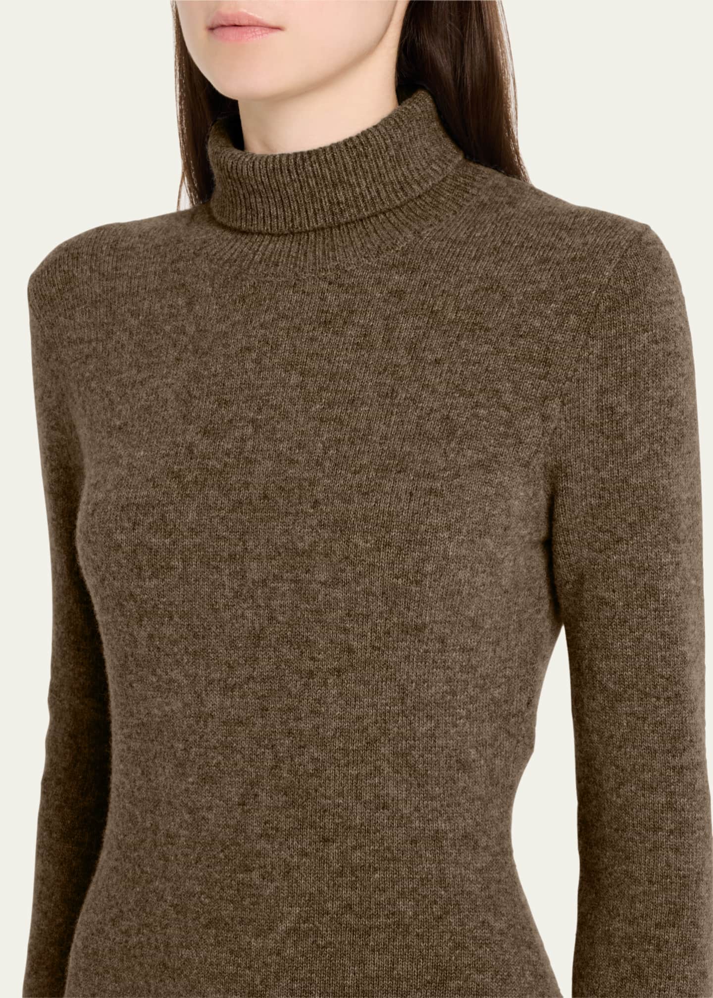 MM6 Maison Margiela Wool-Blend Turtleneck Sweater Dress - Bergdorf