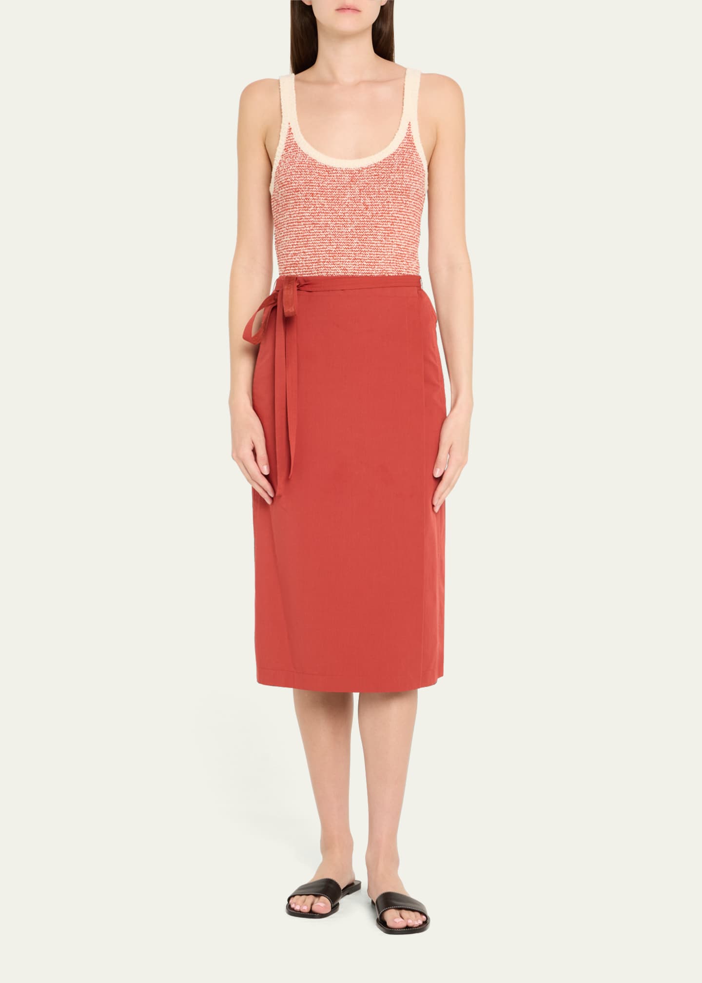Vince Straight Wrap Skirt Image 2 of 5