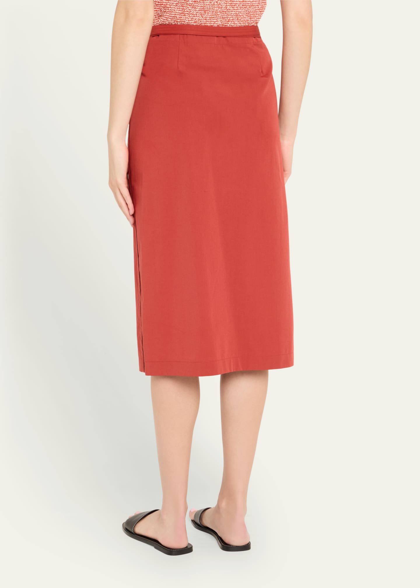 Vince Straight Wrap Skirt Image 3 of 5