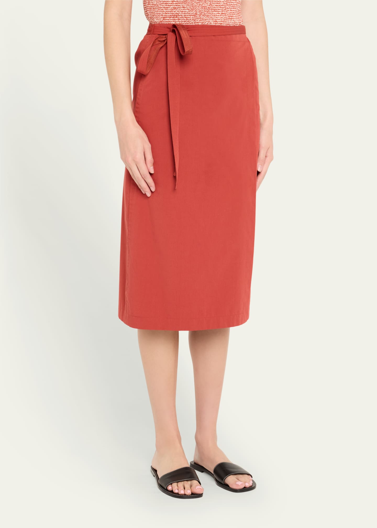 Vince Straight Wrap Skirt Image 4 of 5