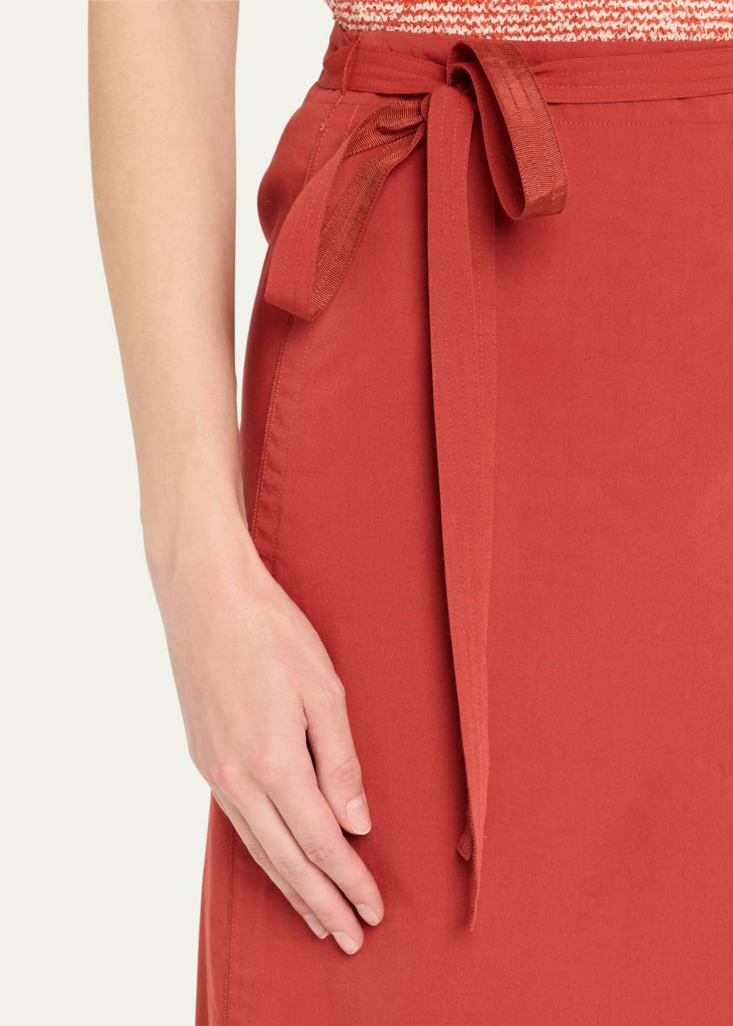 Vince Straight Wrap Skirt Image 5 of 5