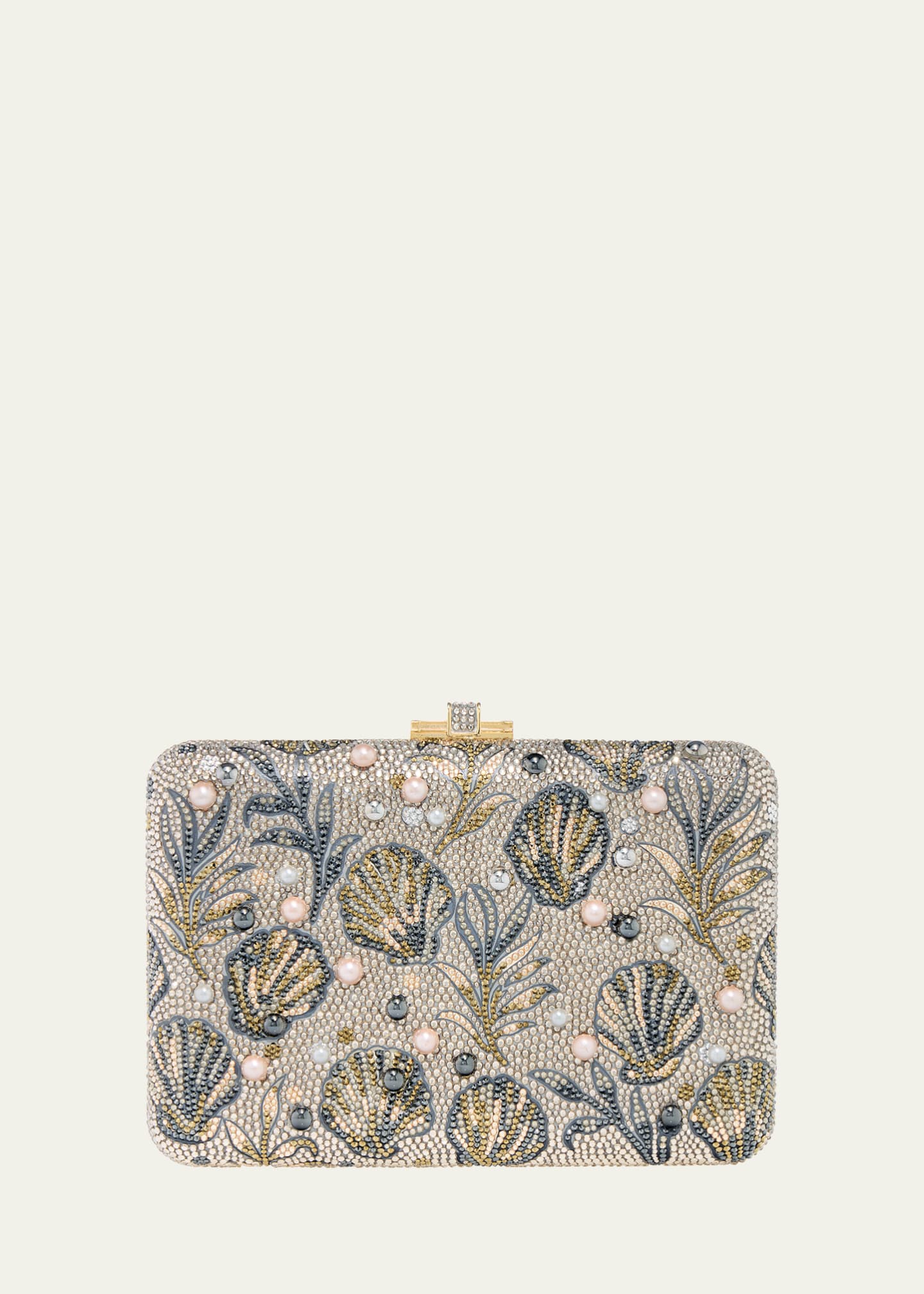 Judith Leiber Couture Shelby Slim Slide Clutch Bag Image 1 of 2