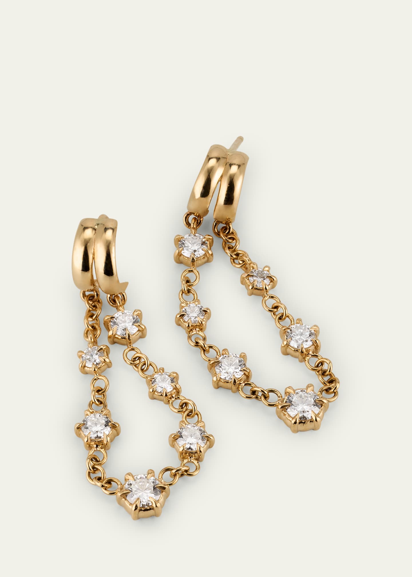 Constellation Double Huggie Earrings