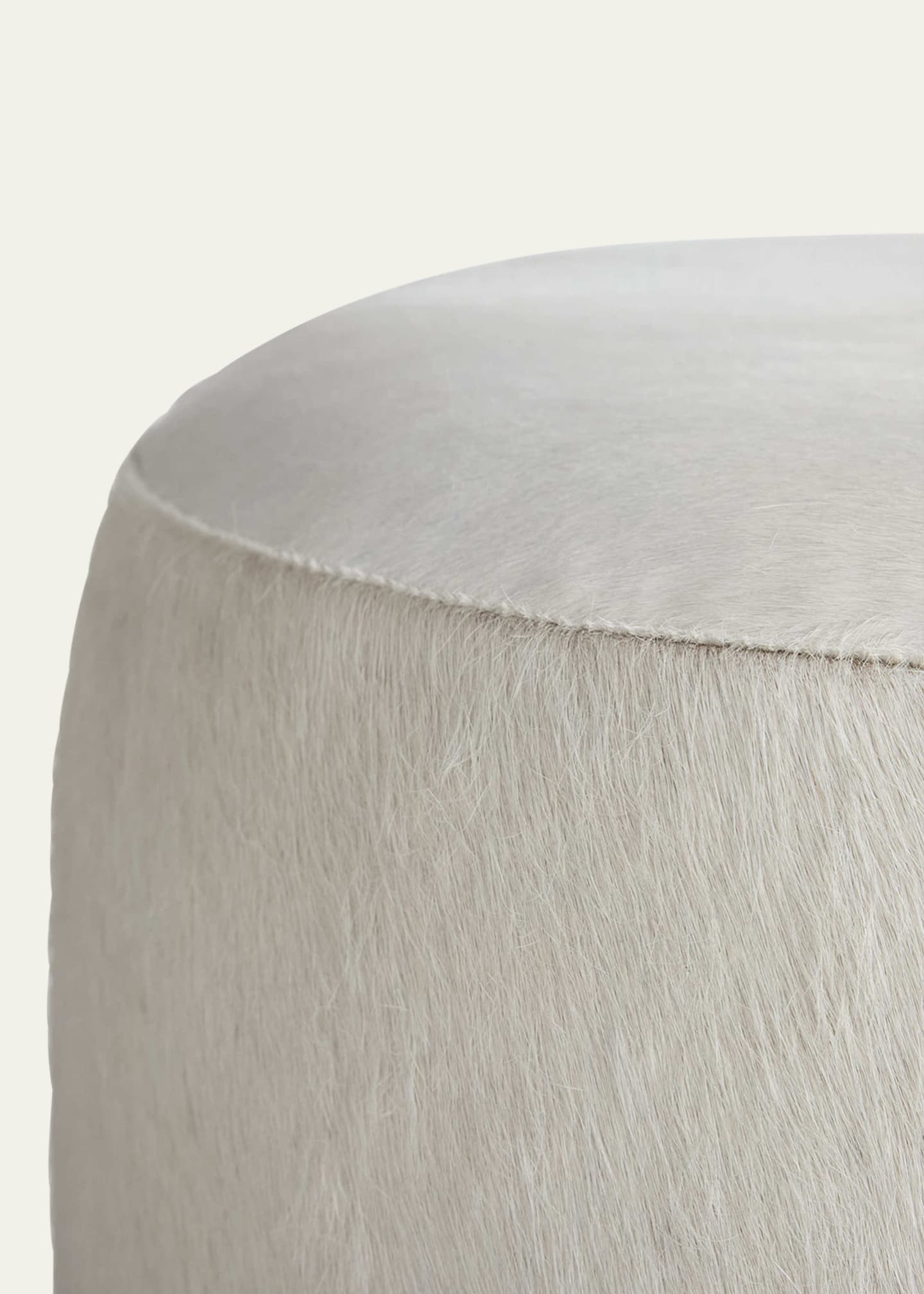 Arteriors Wimberley Hair on Hide Ottoman Image 2 of 4