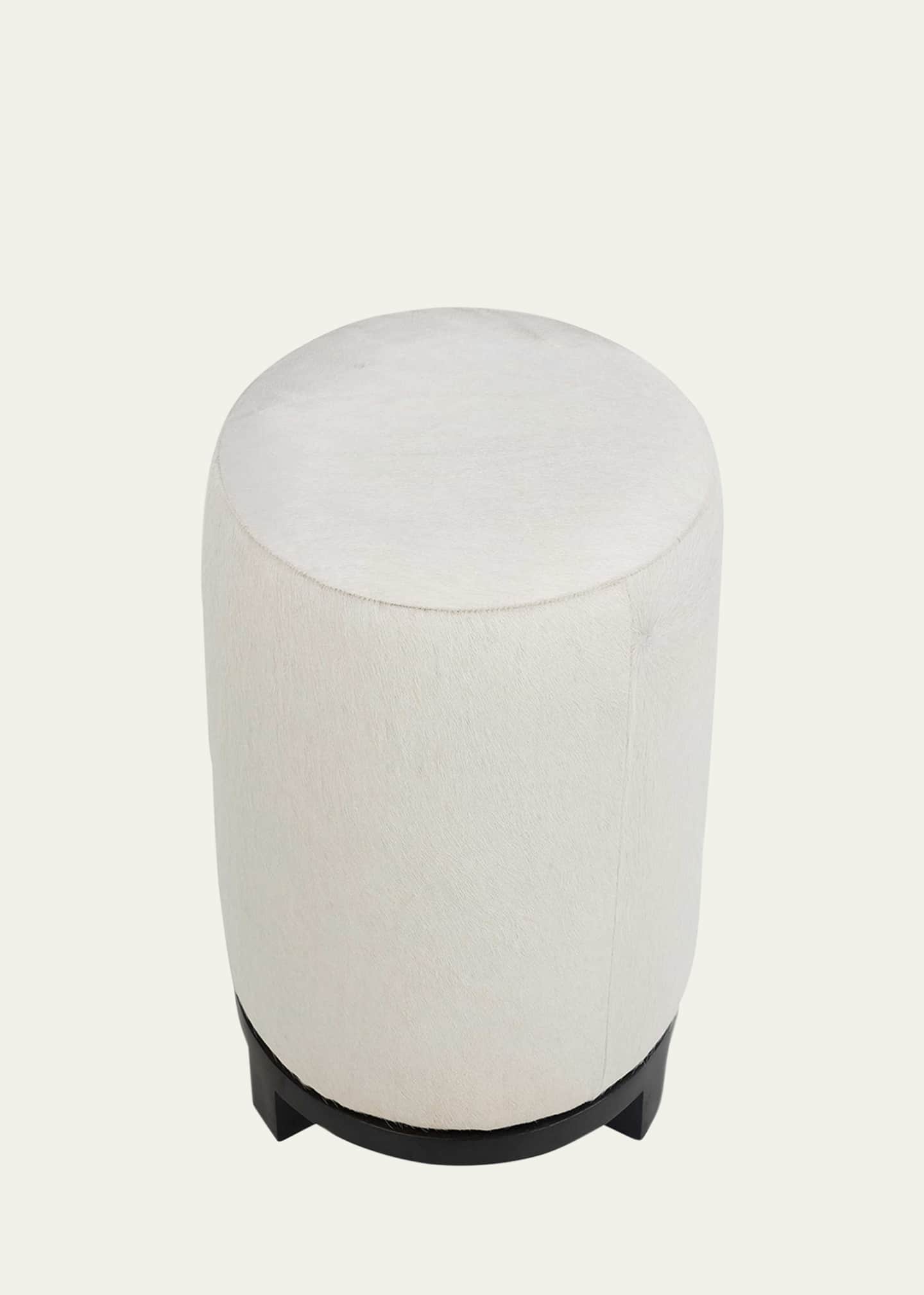 Arteriors Wimberley Hair on Hide Ottoman Image 3 of 4