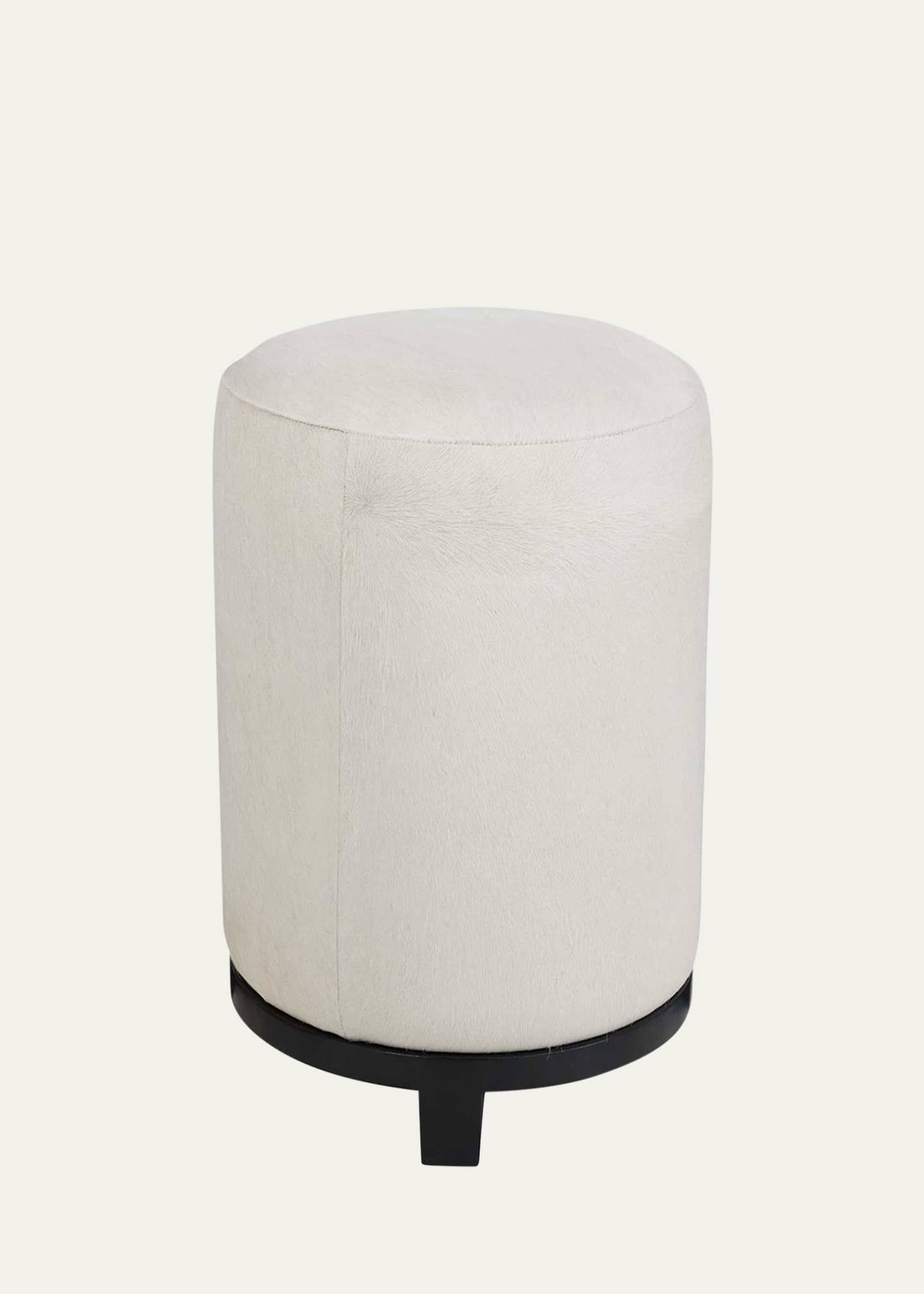 Arteriors Wimberley Hair on Hide Ottoman Image 4 of 4