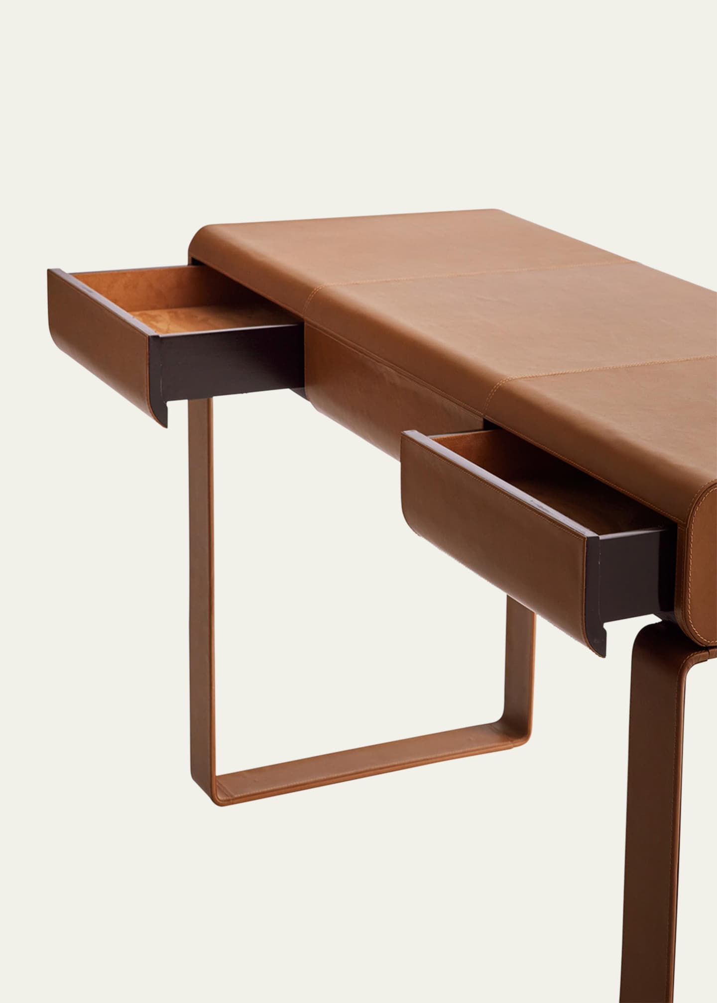 Arteriors Meyer Leather Writing Desk Image 3 of 4