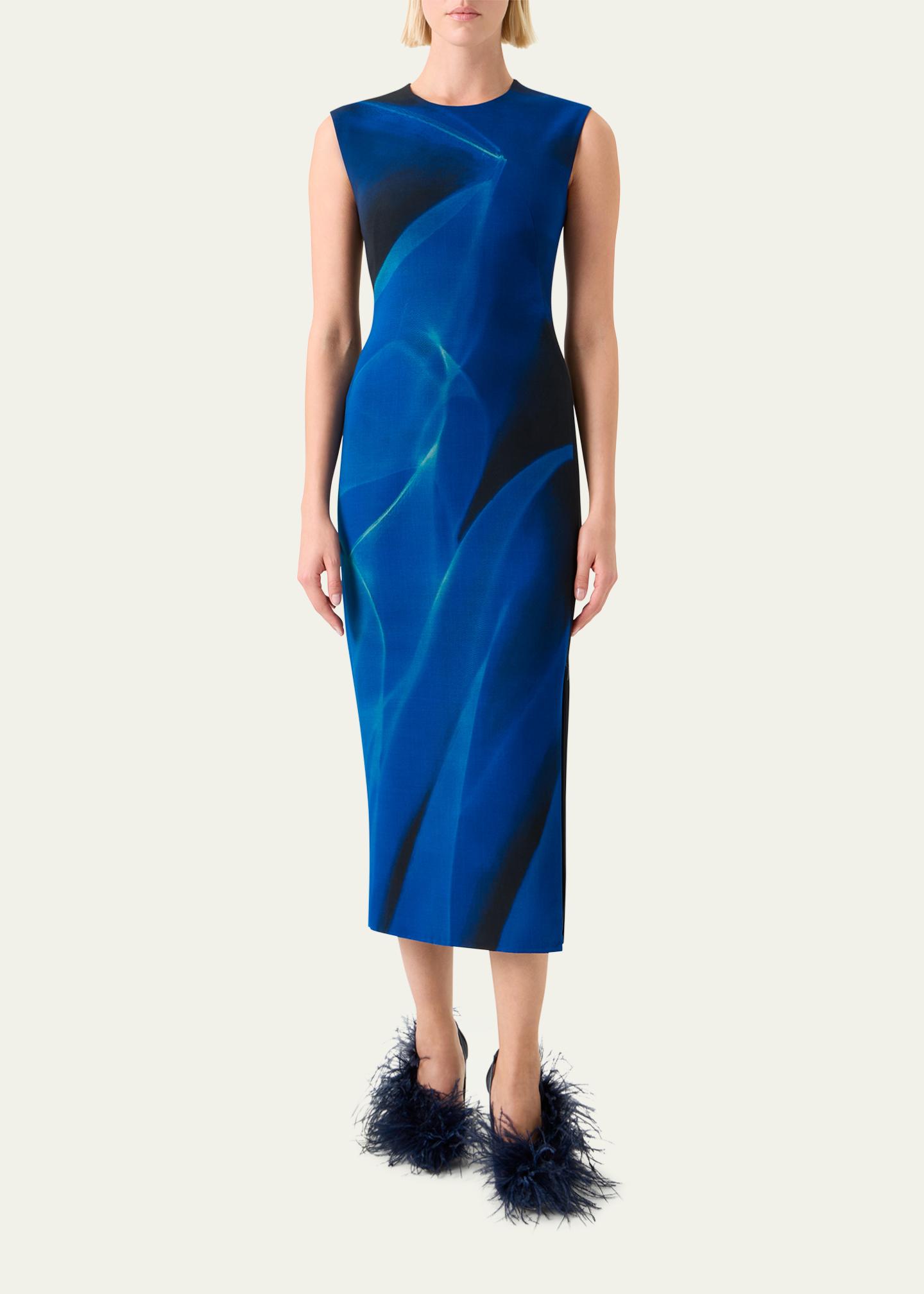 evening dress formal Red Party Dresses A Line Sweetheart Tulle Maxi With Slit And Pockets Navy Blue Semi Formal maxi dresses for women summer Homecoming Dresses Designer Size:L (14-16)