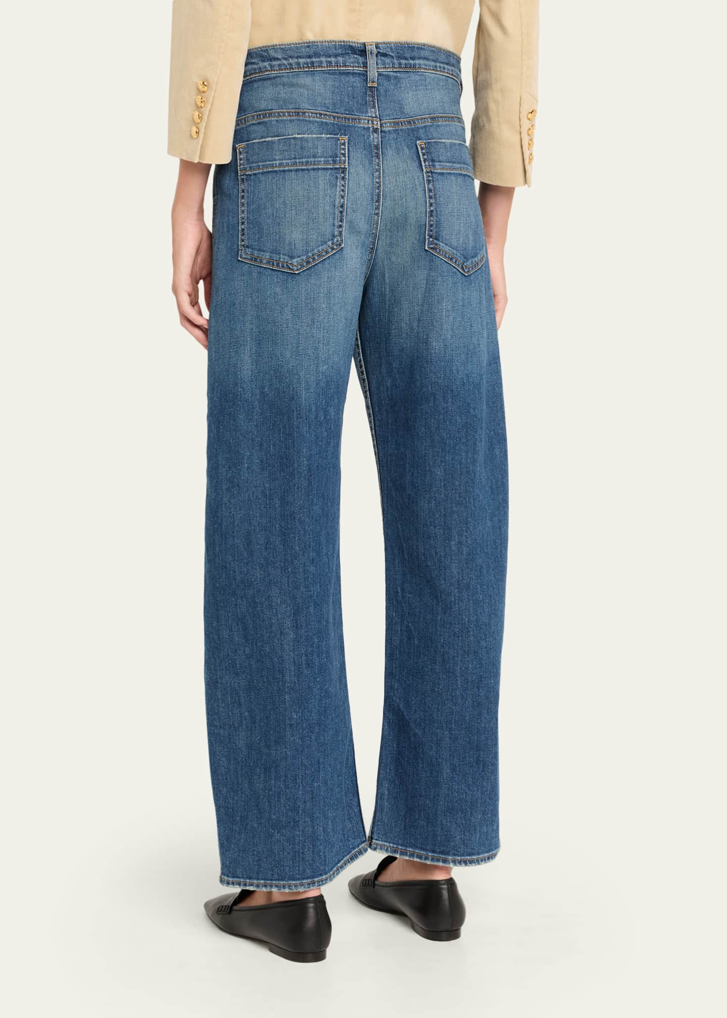 Tribeca Barrel-Leg Jeans