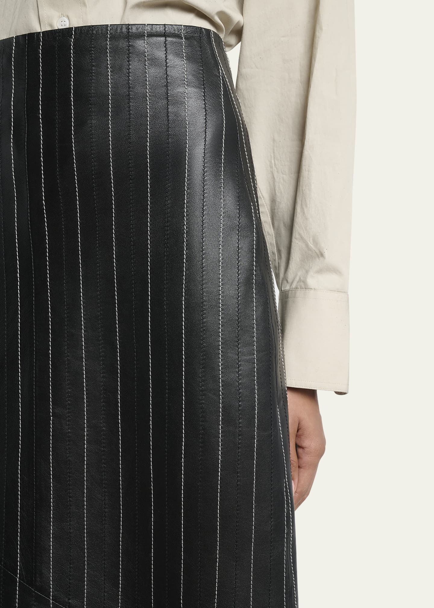 ワンピース VICTORIA BECKHAM Women Mid Skirts 1120WDR000825A Black Victoria Beckham Fitted Skirt | Shopbop
