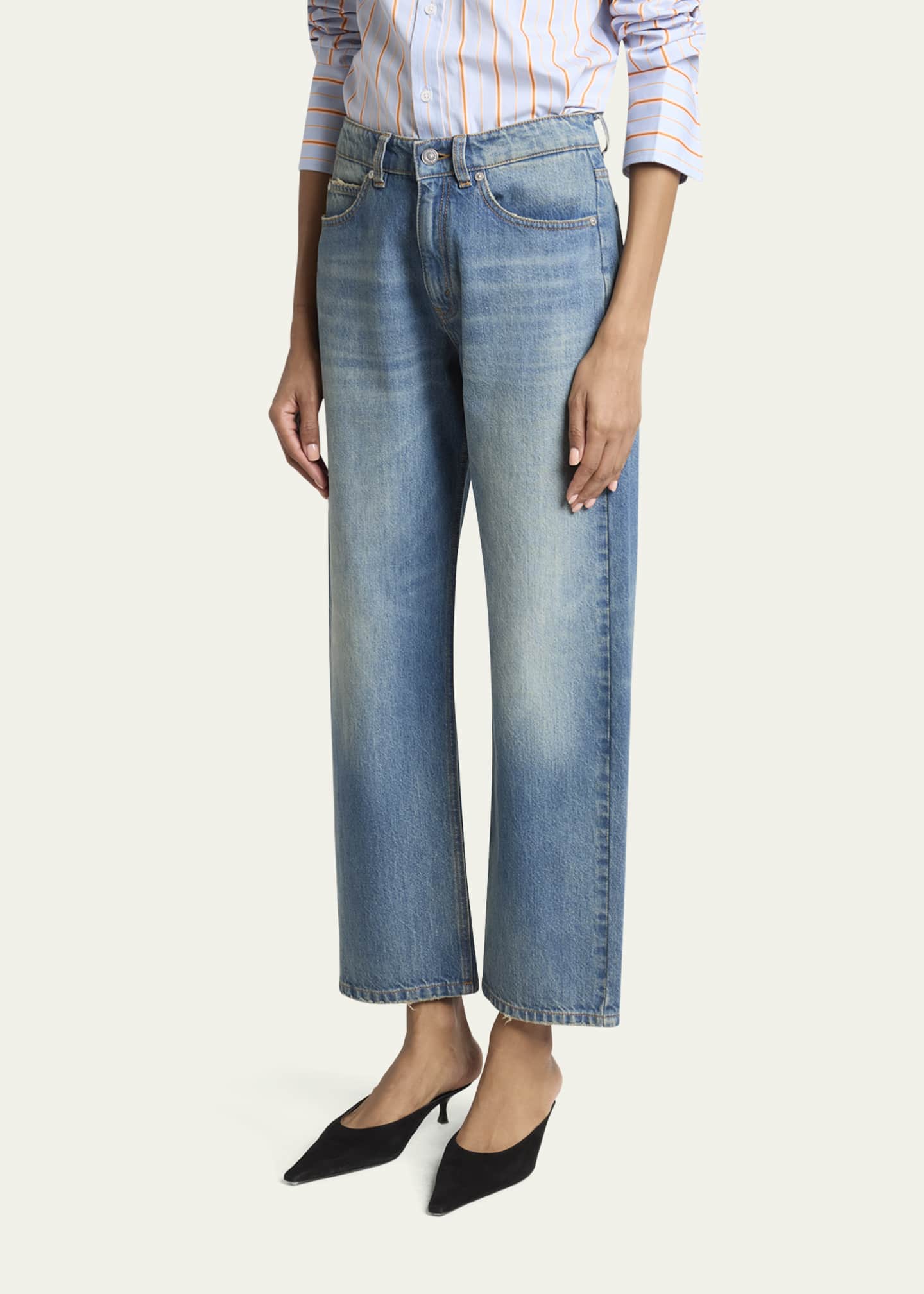 Victoria Beckham Bernie Relaxed Jeans Image 4 of 5