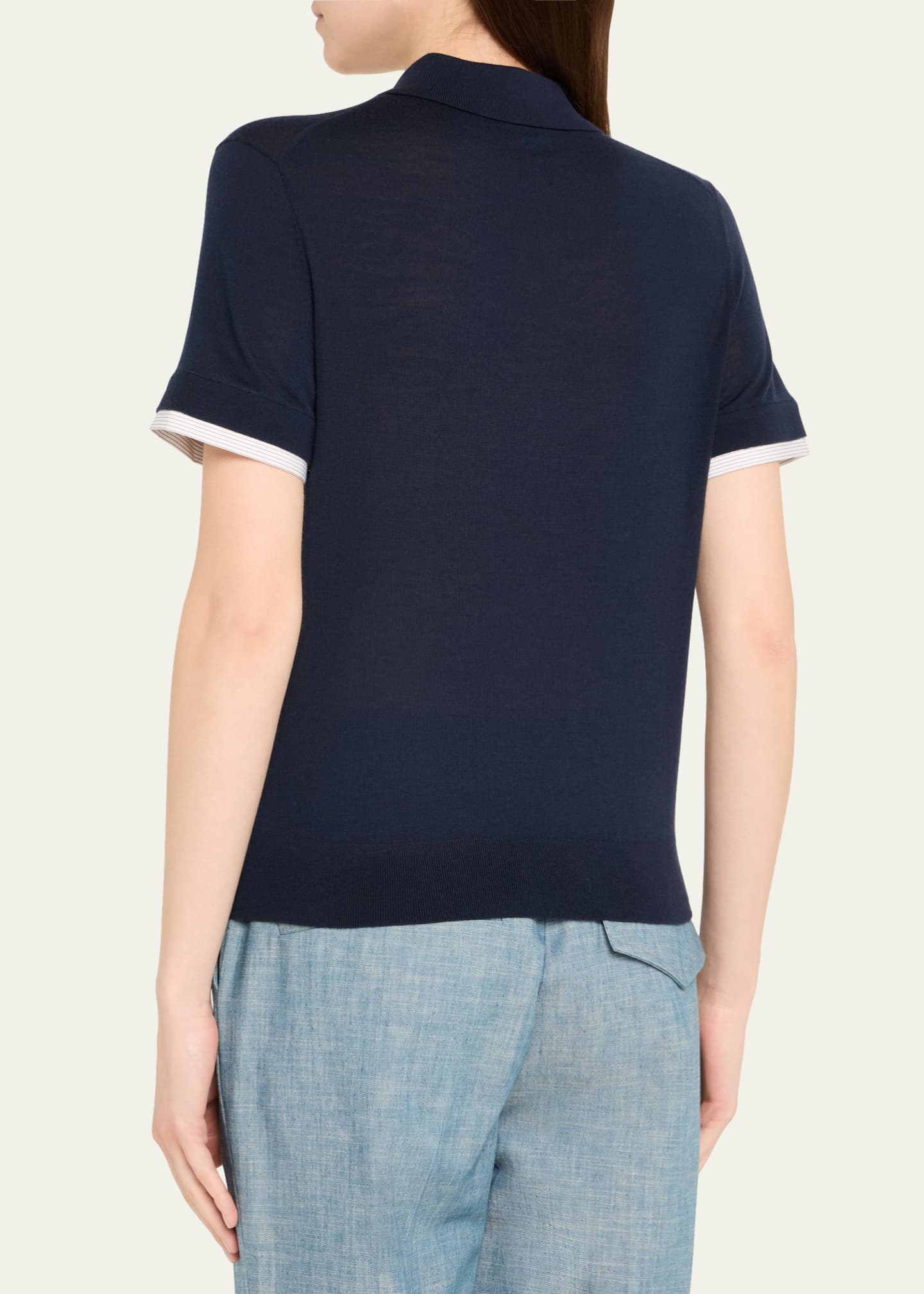 WE-AR4 The Study Polo Top Image 3 of 5