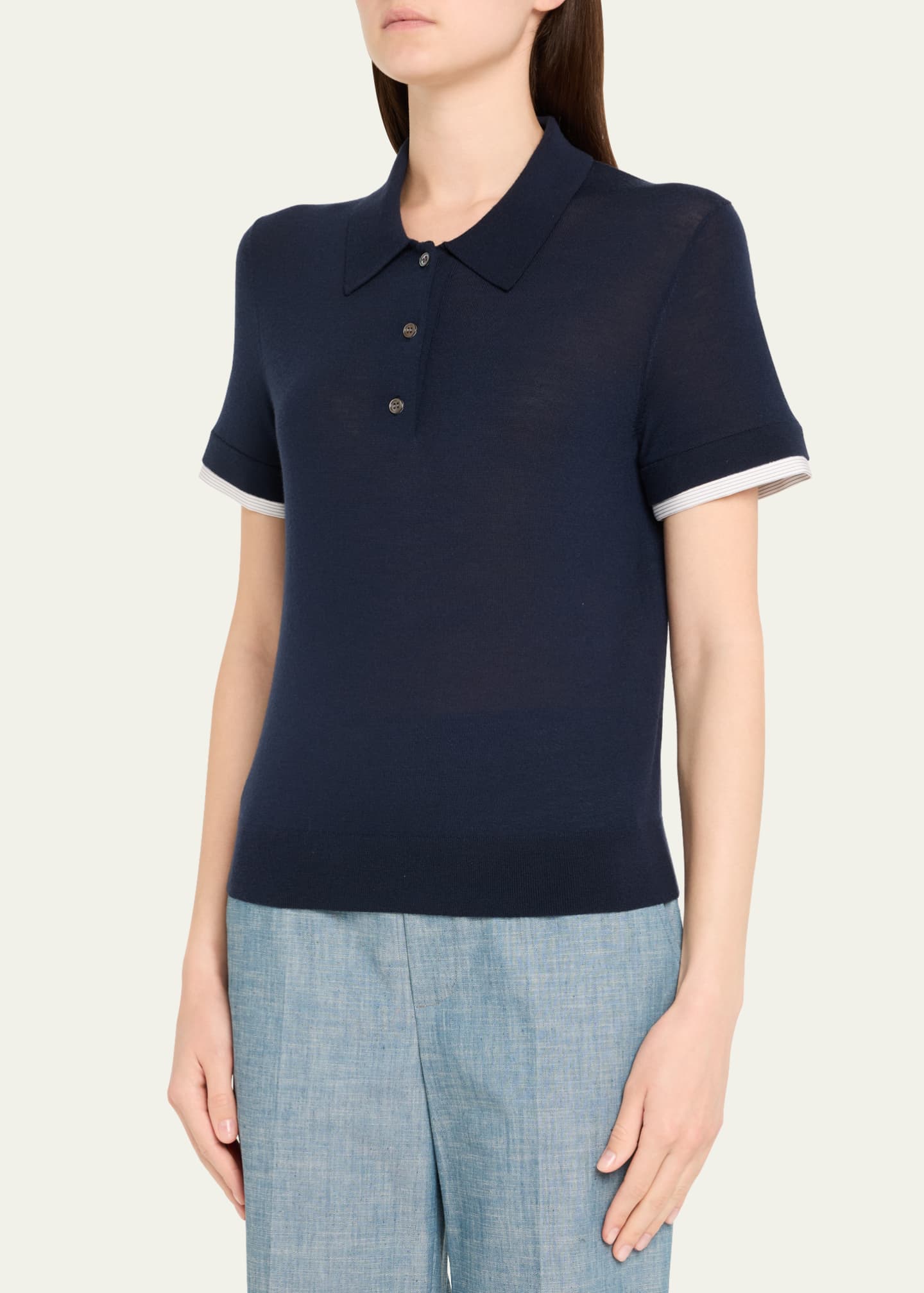 WE-AR4 The Study Polo Top Image 4 of 5