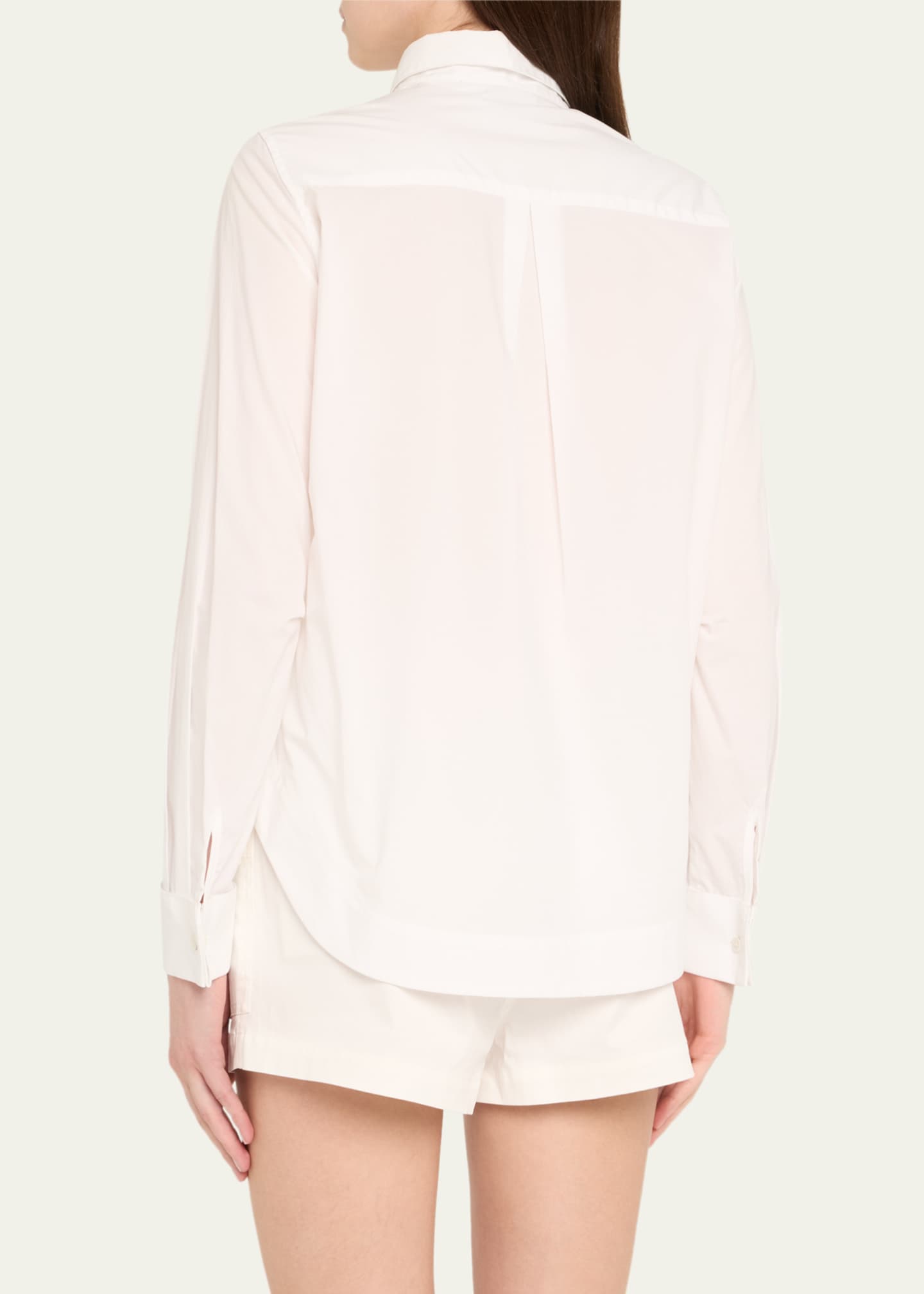 WE-AR4 Cropped Collared Shirt Image 3 of 5