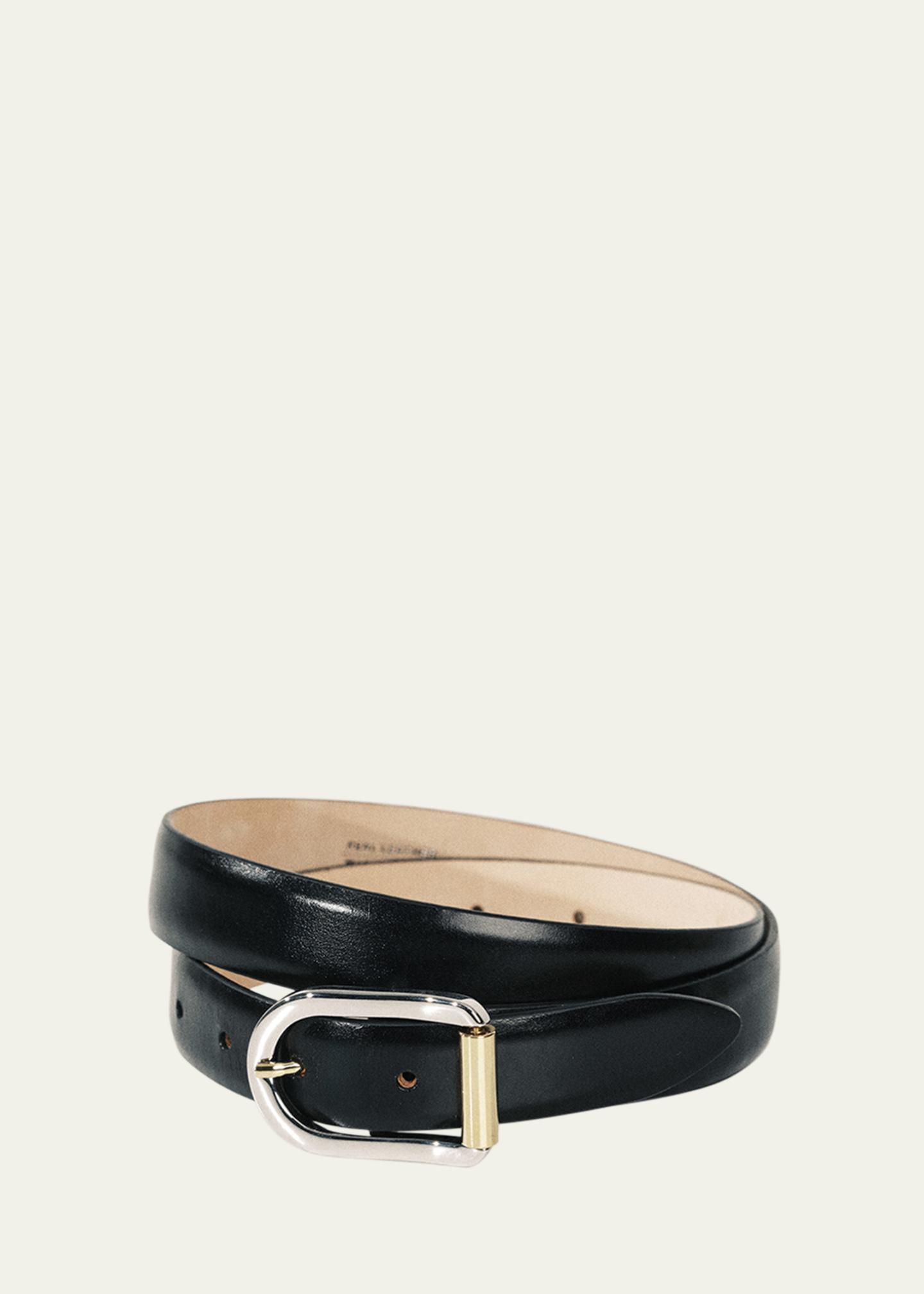 Dehanche Mija Leather Belt - Bergdorf Goodman display picture 2