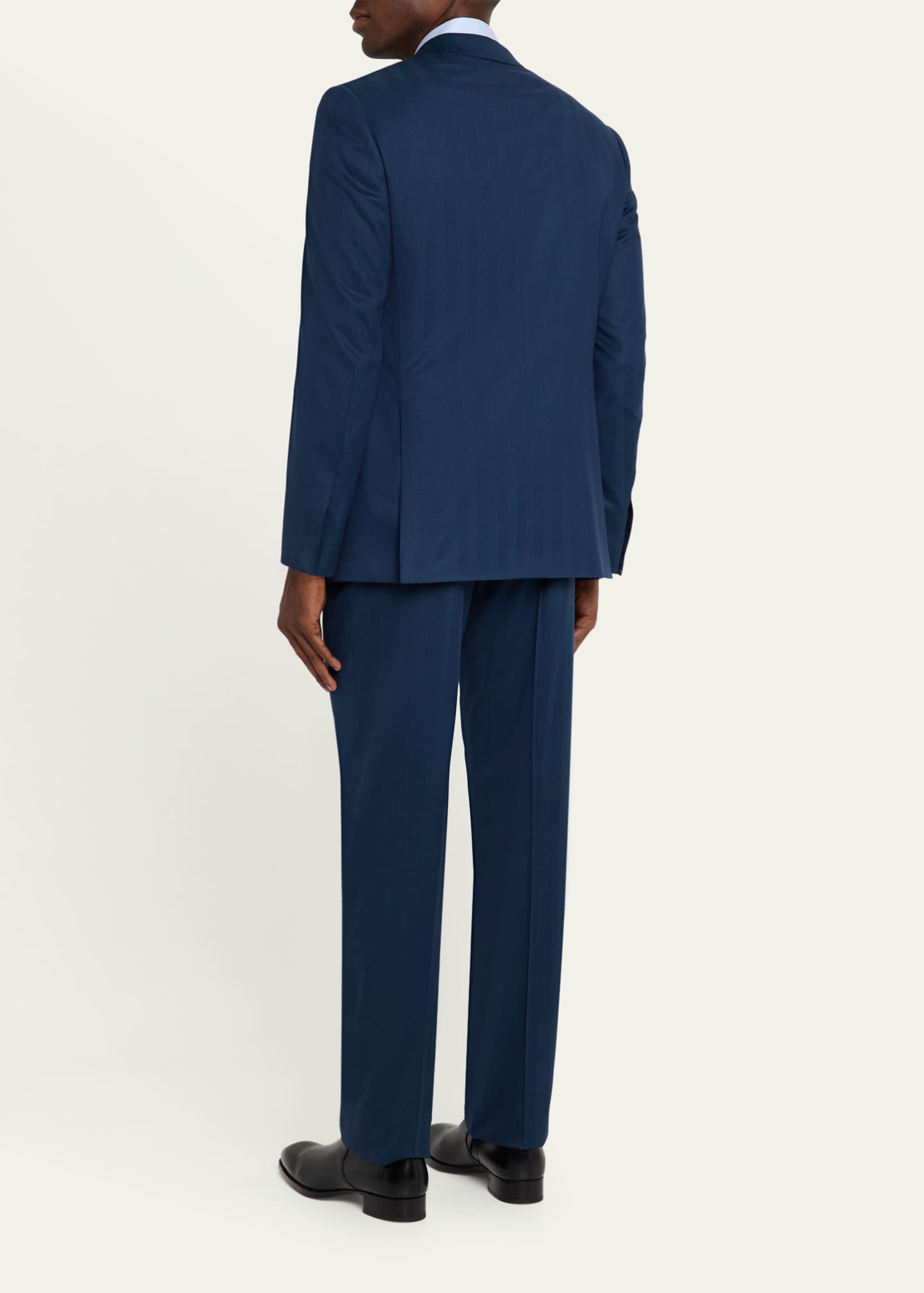 Brioni Men's Wool Herringbone Two-Piece Suit Image 3 of 8