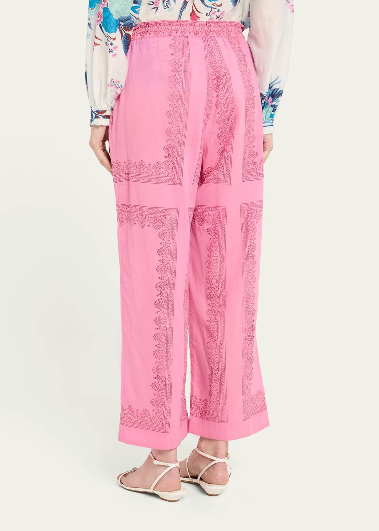 Alix of Bohemia Otto Fuchsia Tile Pants Image 3 of 5