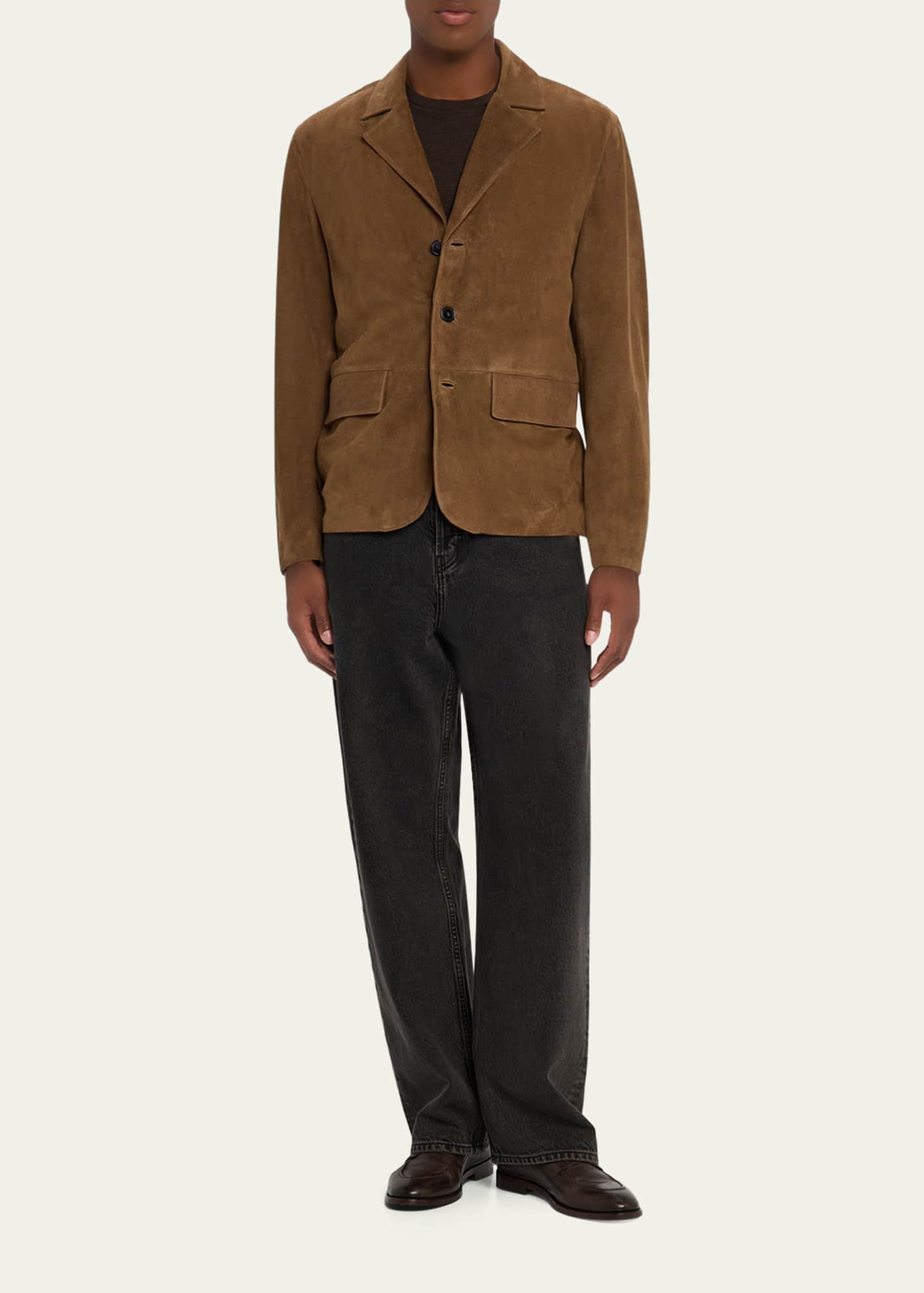 FRAME Men's Suede Blazer Image 2 of 5