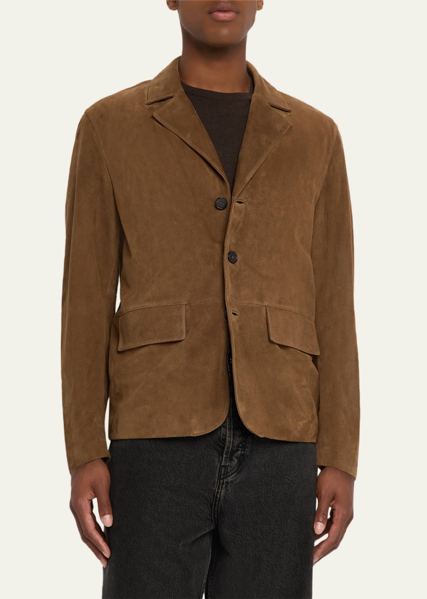 FRAME Men's Suede Blazer Image 4 of 5