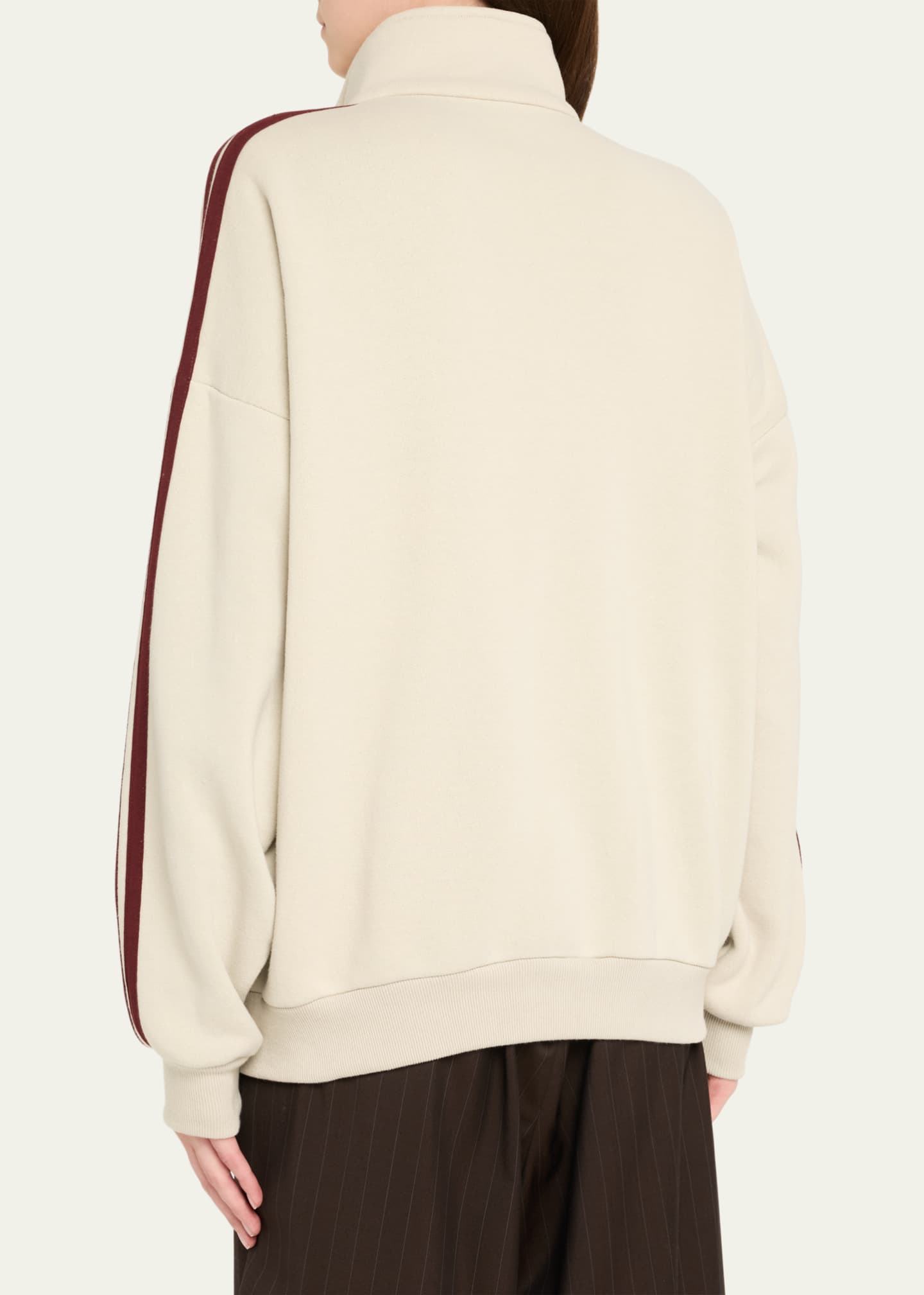 6397 Fleece Zip-Up Track Jacket - Bergdorf Goodman
