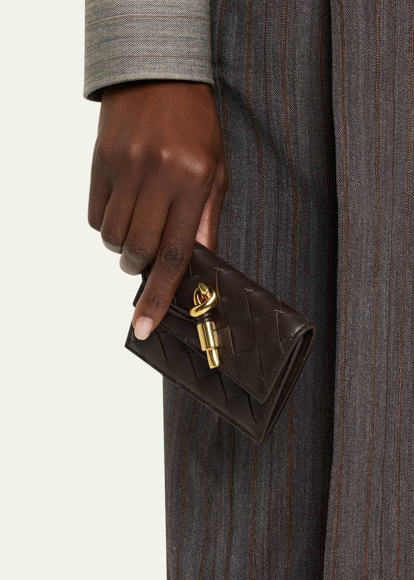 Bottega Veneta Andiamo Slim Leather Card Case Image 2 of 4