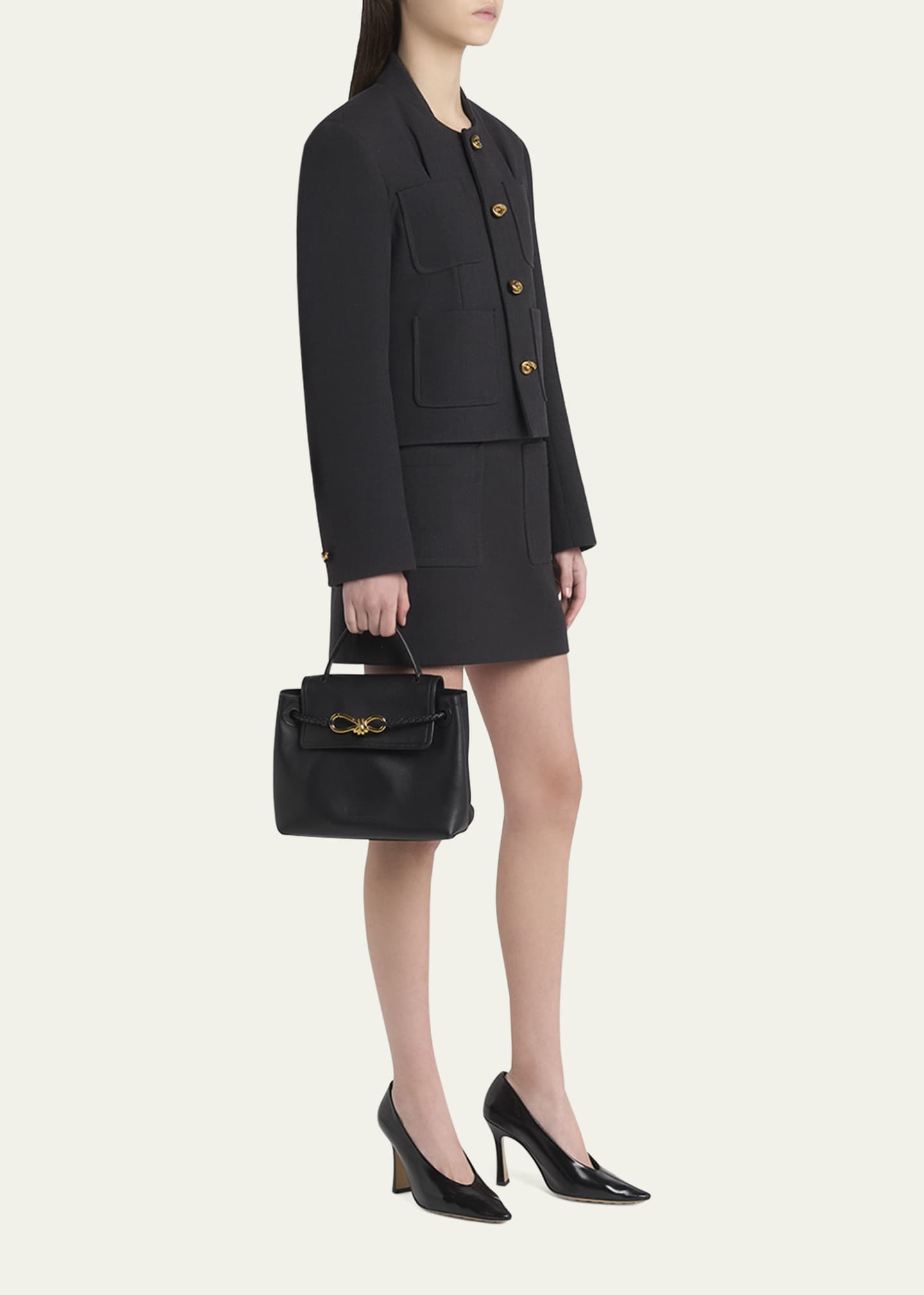 Ciao Ciao Small Calfskin Leather Crossbody Bag
