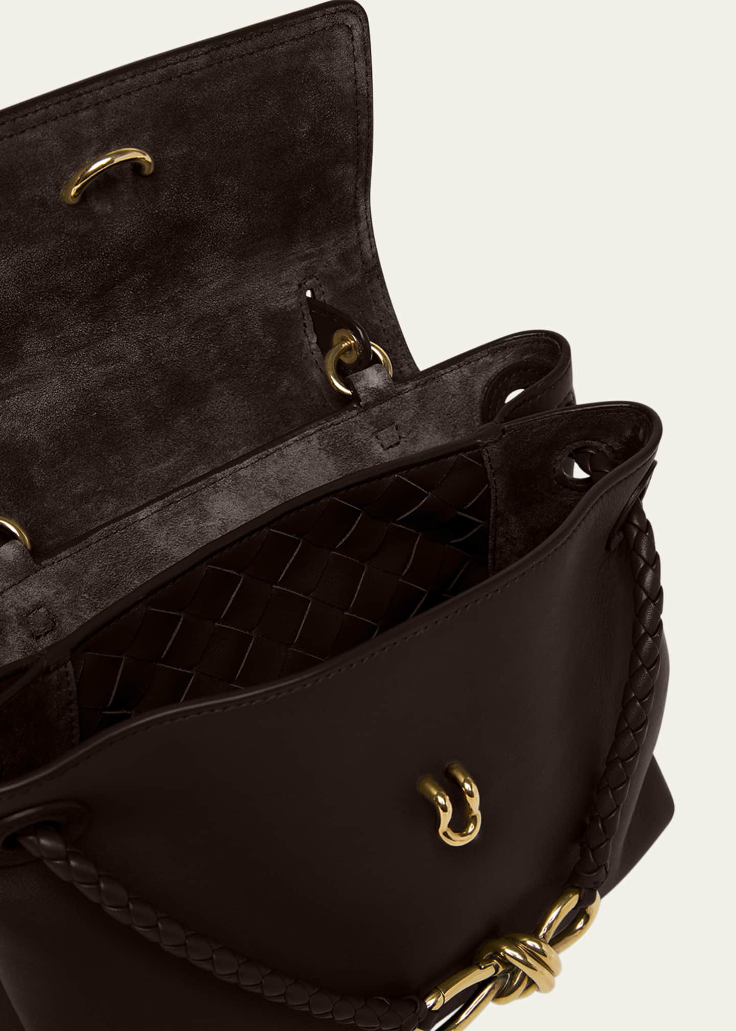Bottega Veneta Ciao Ciao Small Calfskin Leather Crossbody Bag Image 4 of 6