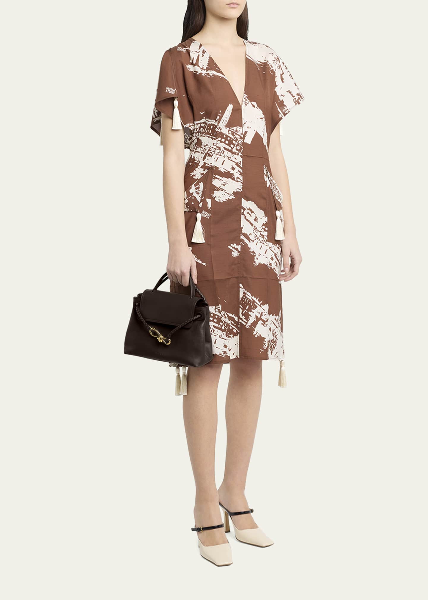 Bottega Veneta Ciao Ciao Small Calfskin Leather Crossbody Bag Image 5 of 6