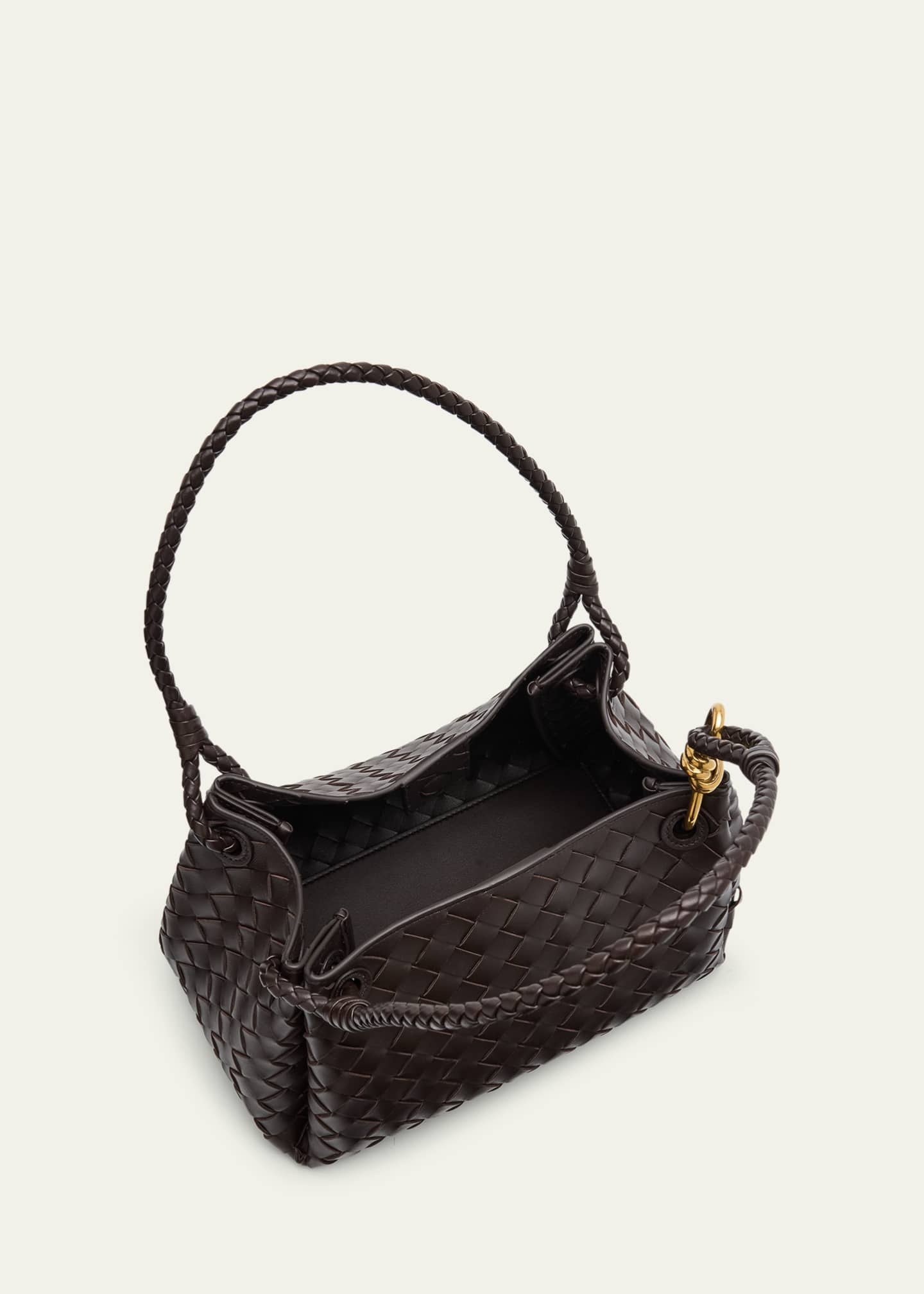 Bottega Veneta Parachute Medium Nappa Leather Shoulder Bag