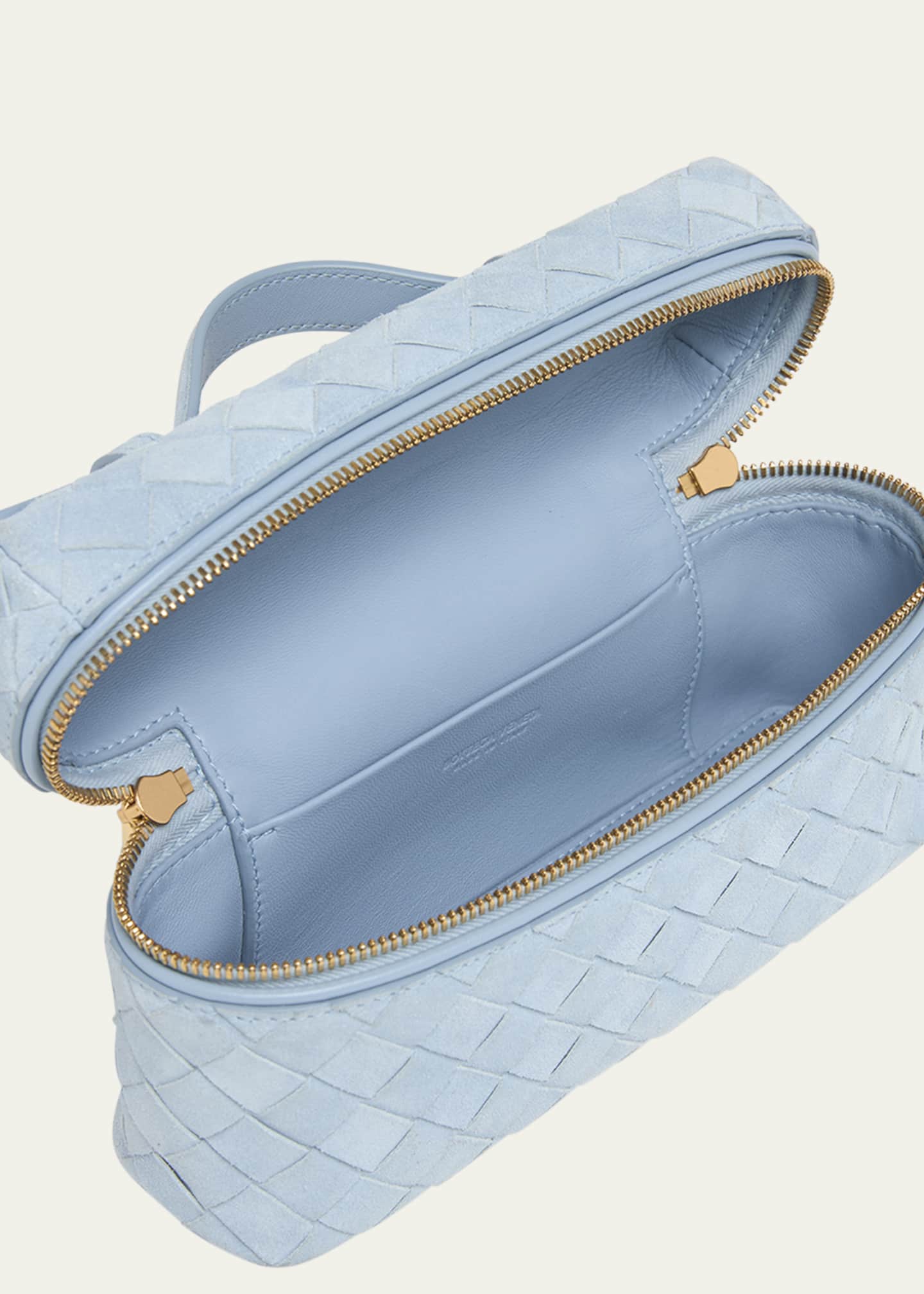 Bottega Veneta Bang Bang Mini Suede Vanity Case Image 4 of 6
