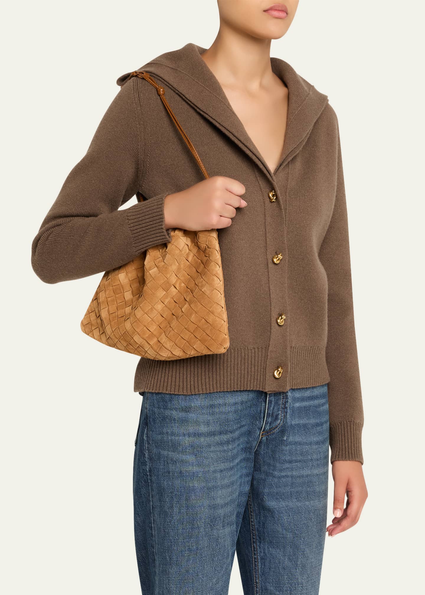 Dustbag Suede Pouch Bag