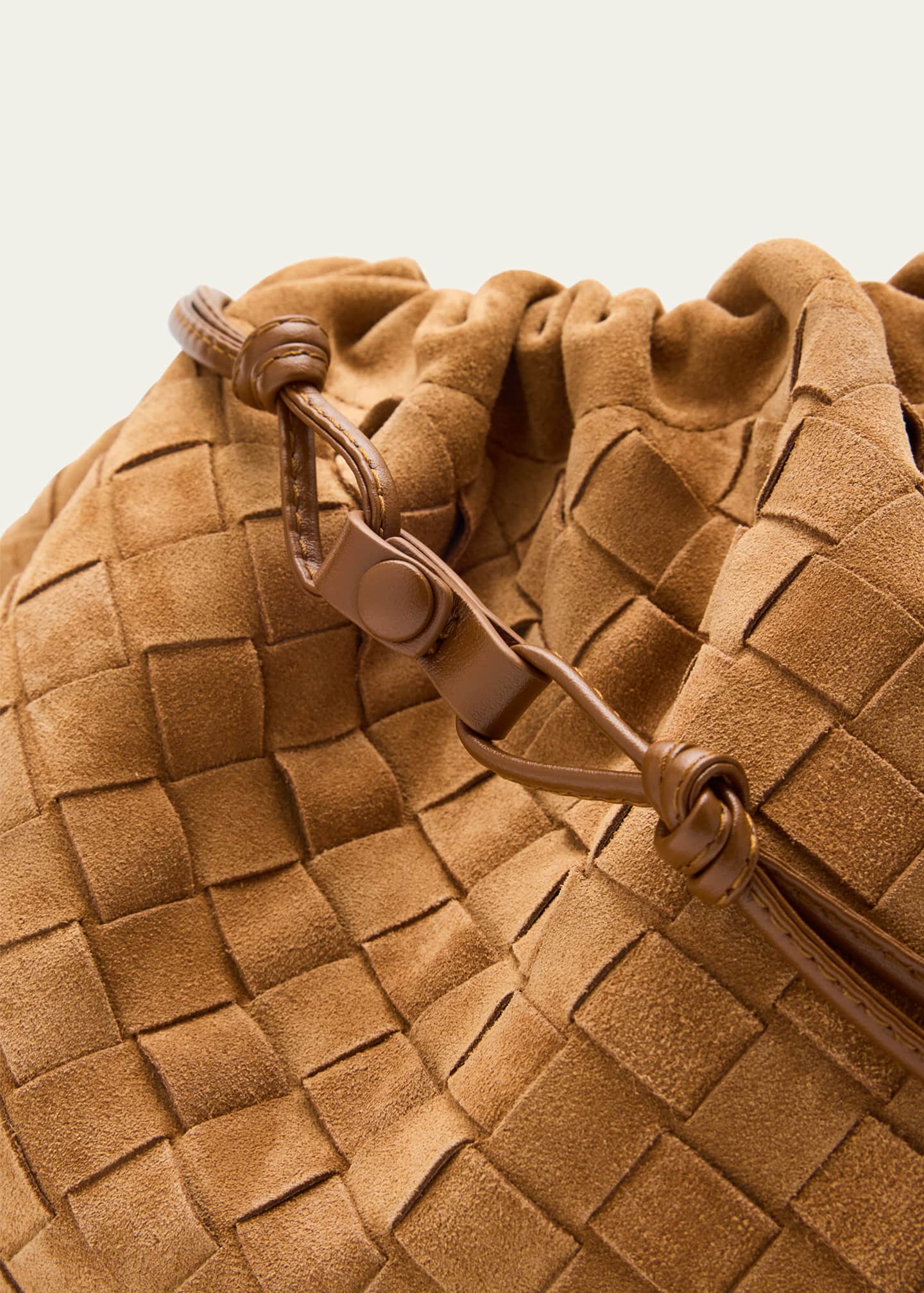 Bottega Veneta Dustbag Suede Pouch Bag Image 6 of 6